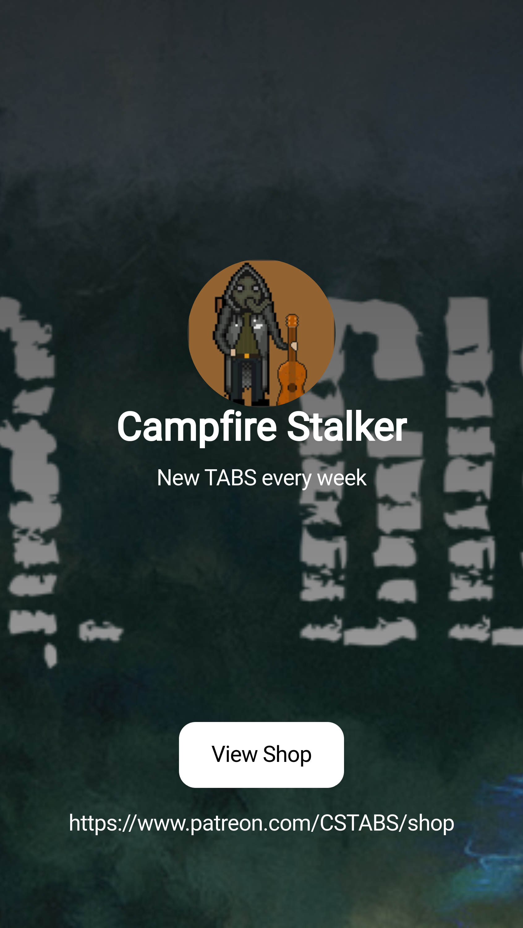 Campfire Stalker | New TABS every week | Patreon