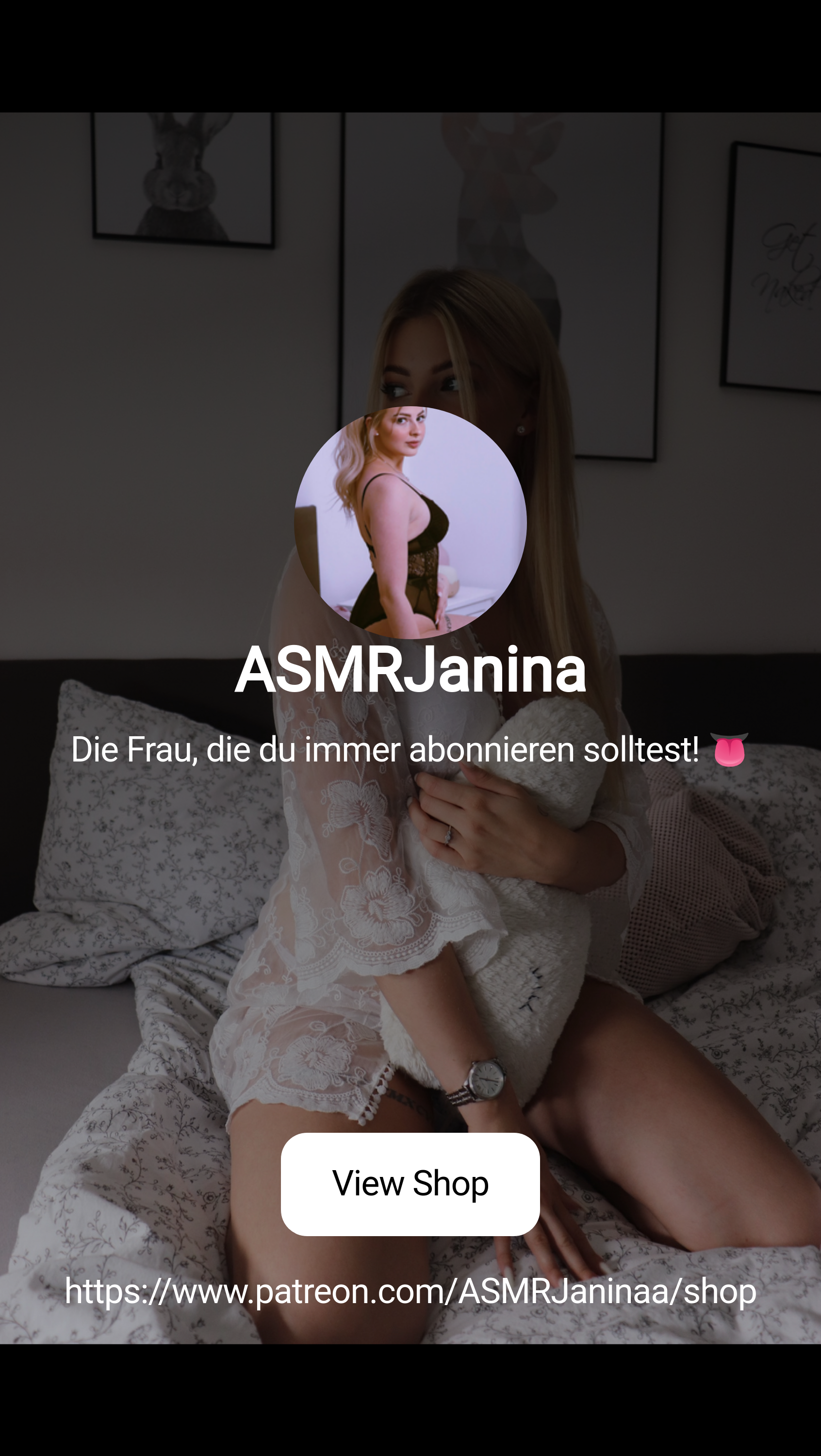 ASMRJanina | Die Frau, die du immer abonnieren solltest! 👅 | Patreon