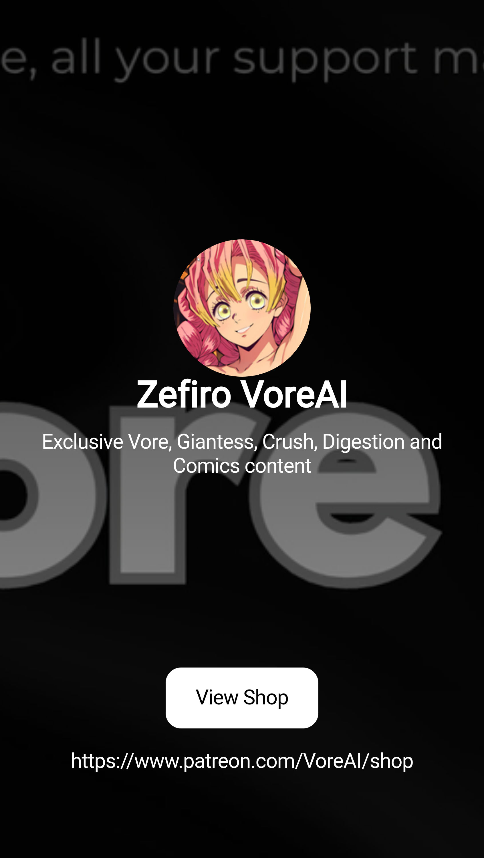 Zefiro VoreAI | Exclusive Vore, Giantess, Crush, Digestion and Comics  content | Patreon