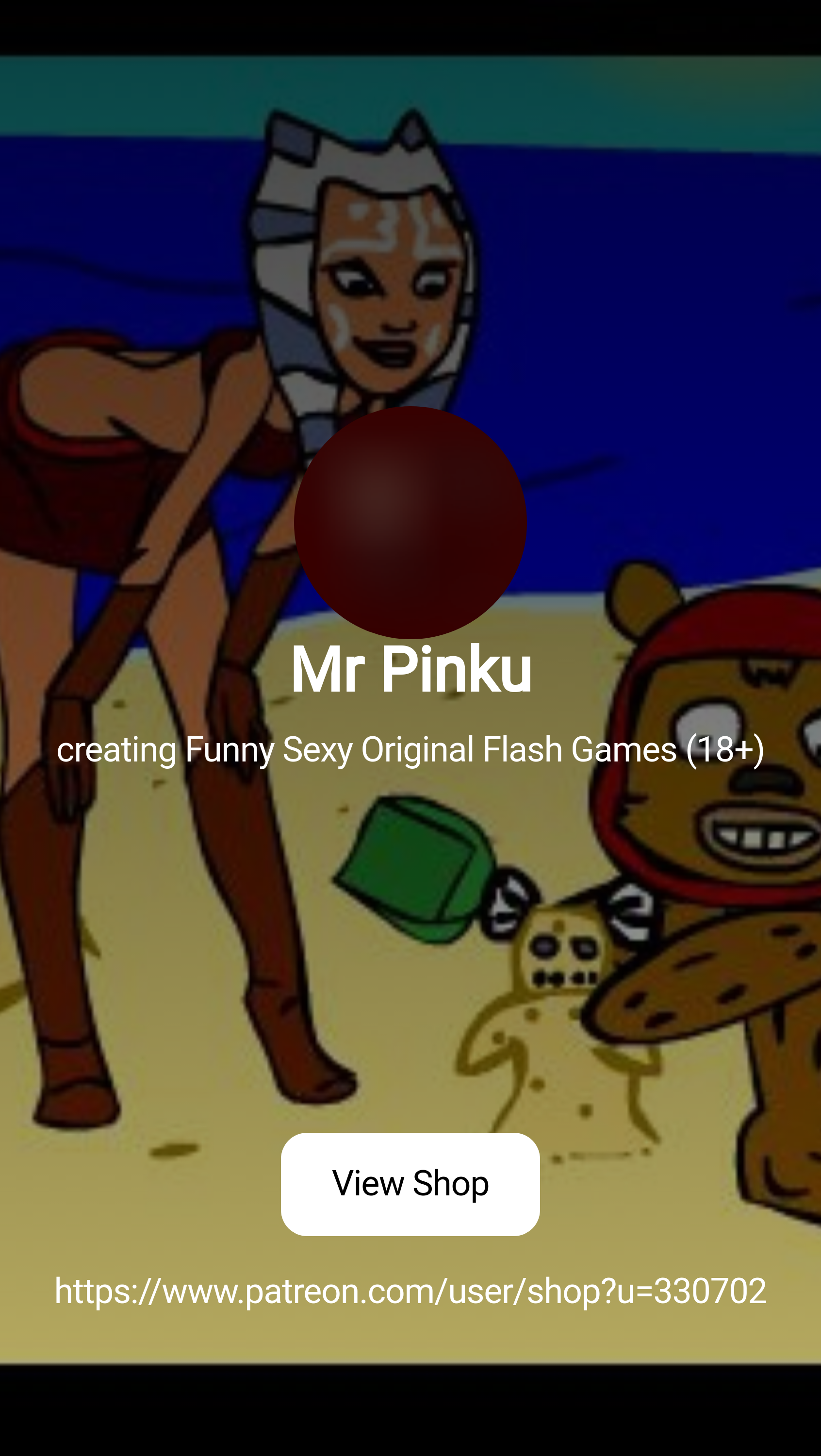 Mr Pinku | creating Funny Sexy Original Flash Games (18+) | Patreon