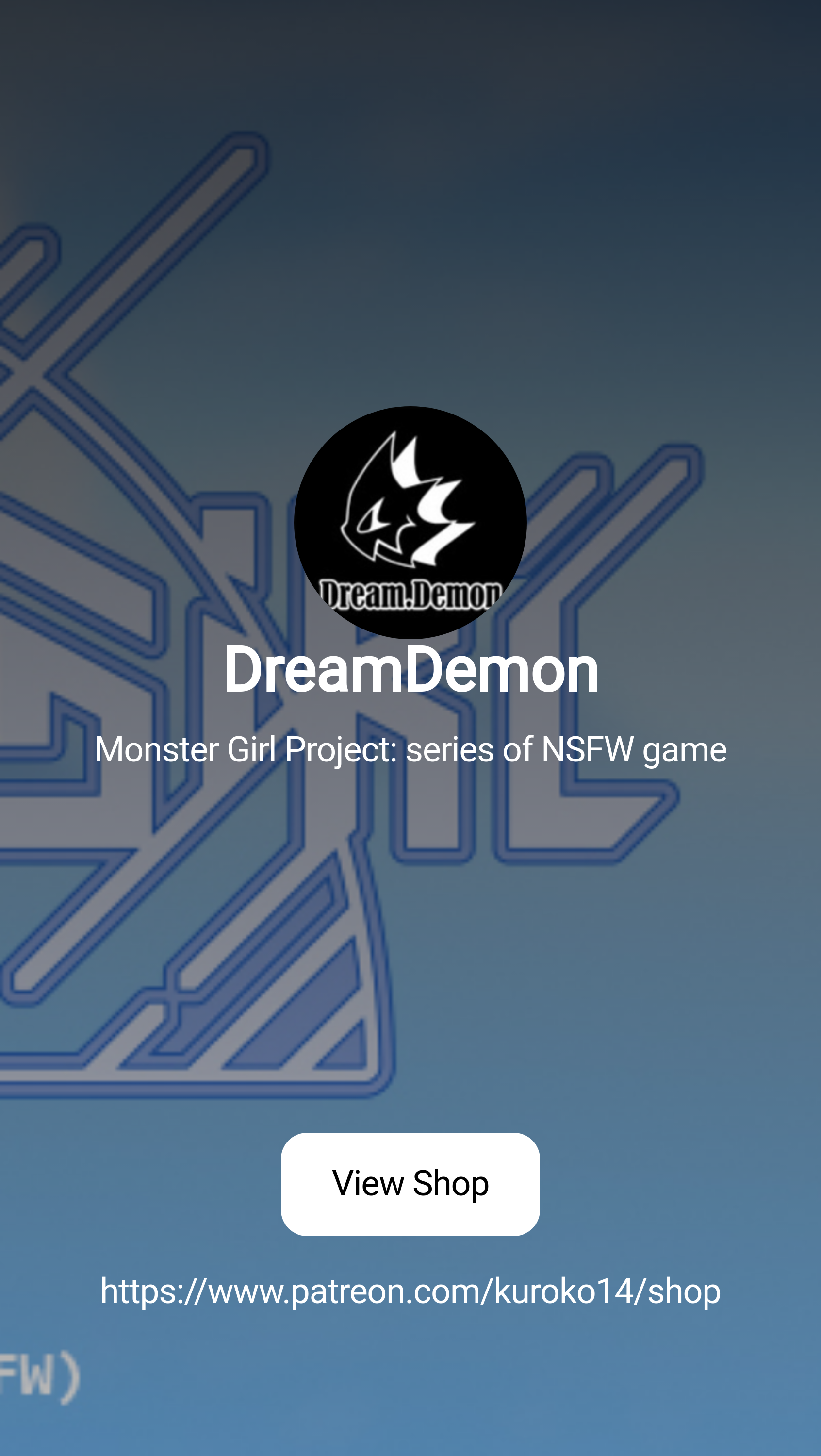 DreamDemon | Monster Girl Project: series of NSFW game | Patreon