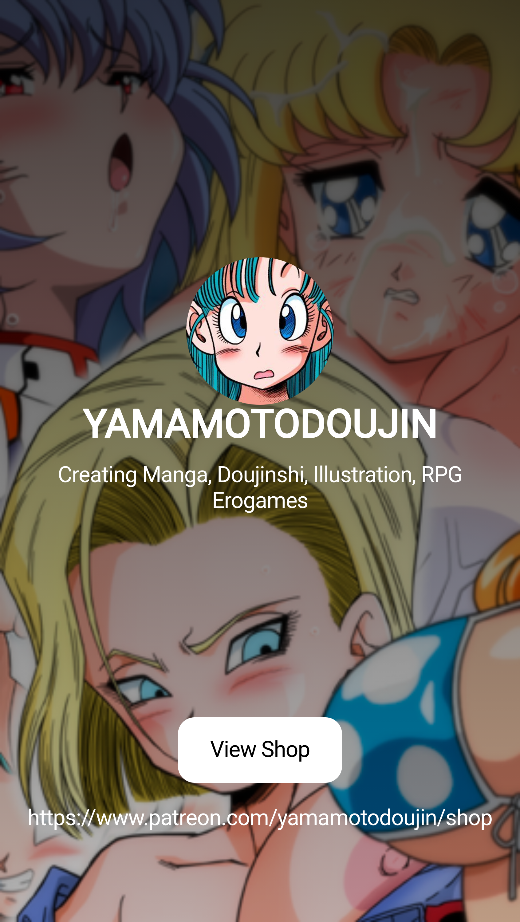 YAMAMOTODOUJIN | Creating Manga, Doujinshi, Illustration, RPG Erogames |  Patreon
