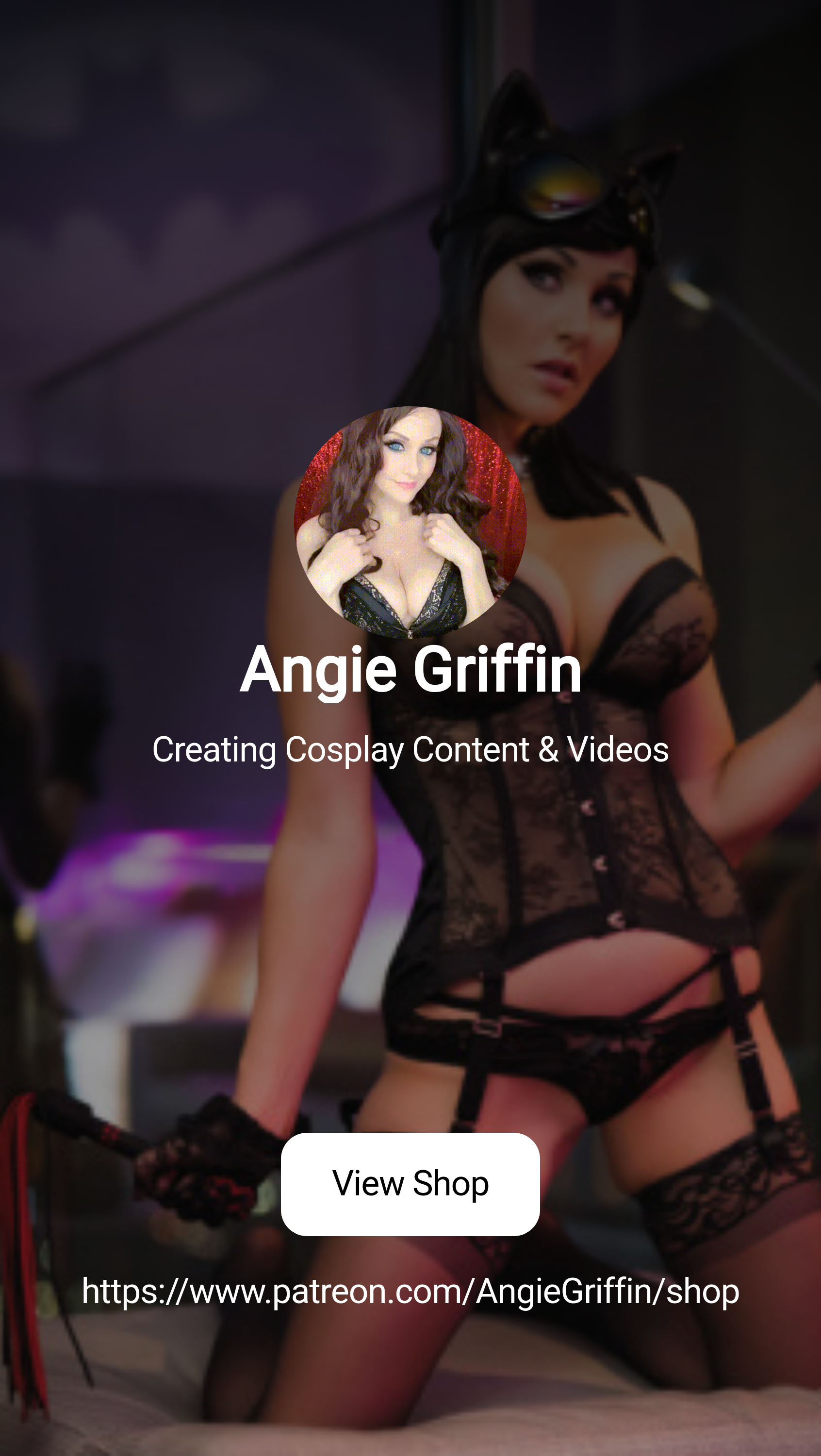Angie Griffin | Creating Cosplay Content & Videos | Patreon