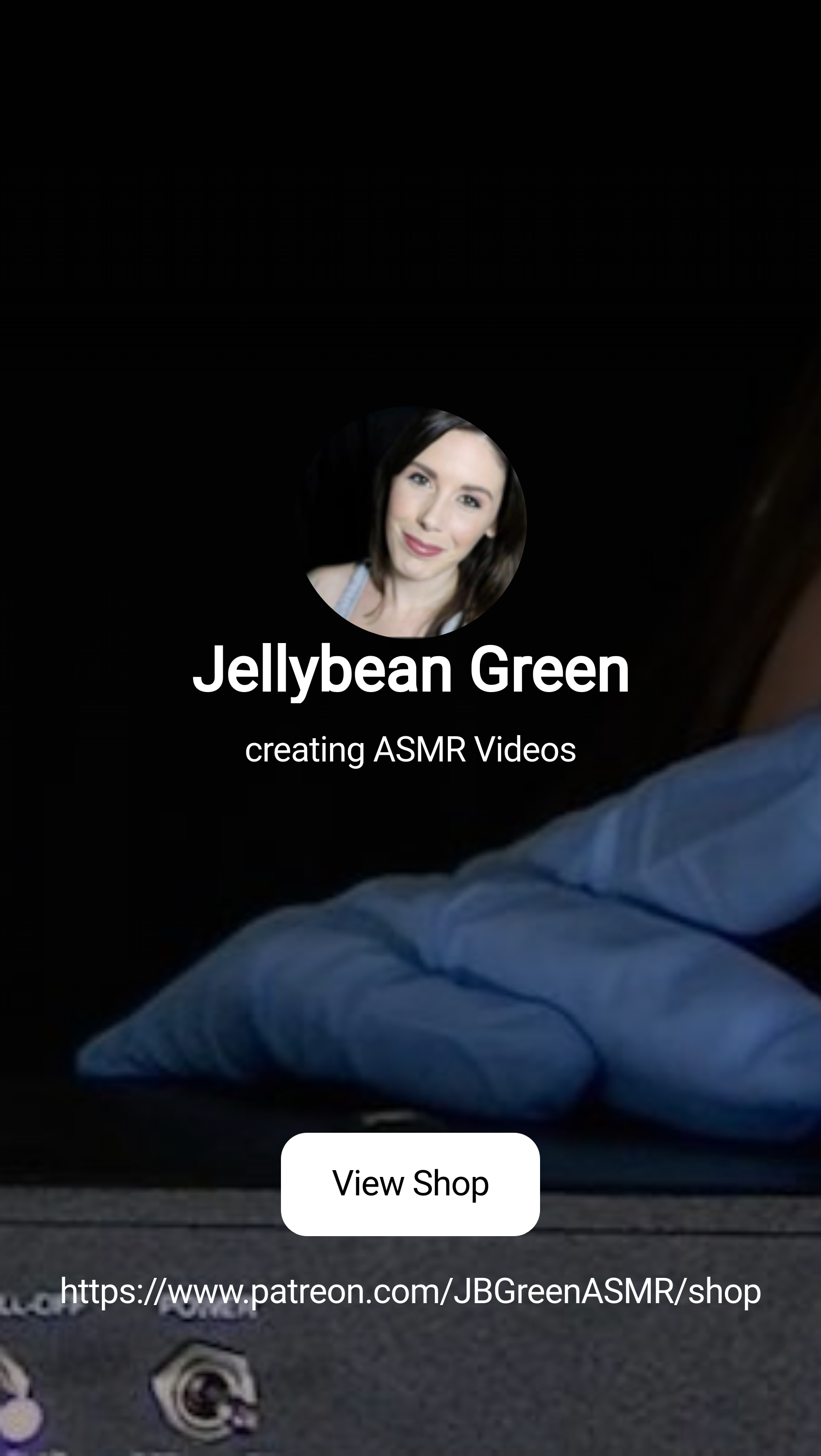 Jellybean Green | creating ASMR Videos | Patreon