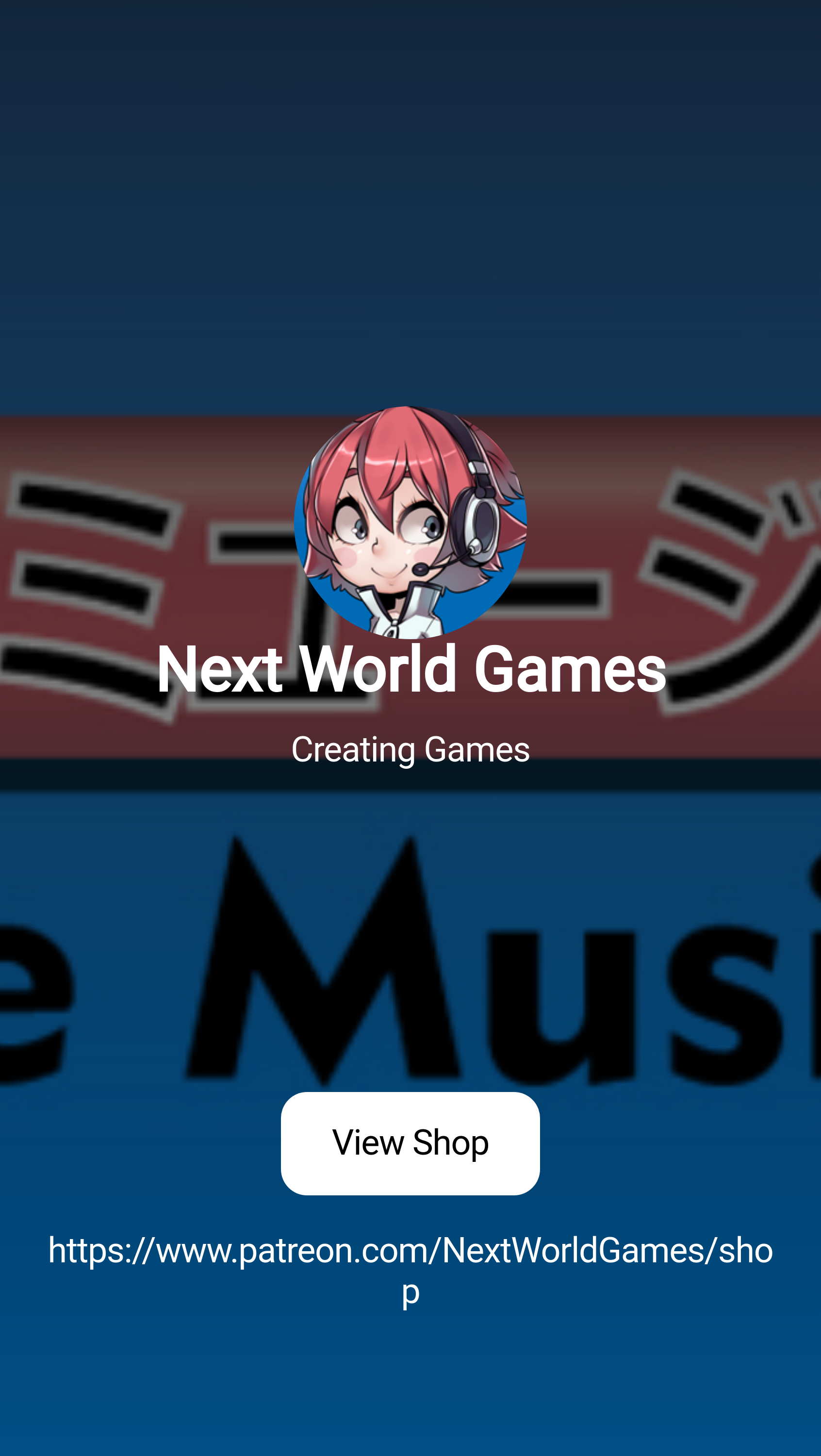 Next World Games | Creating Games | Patreon