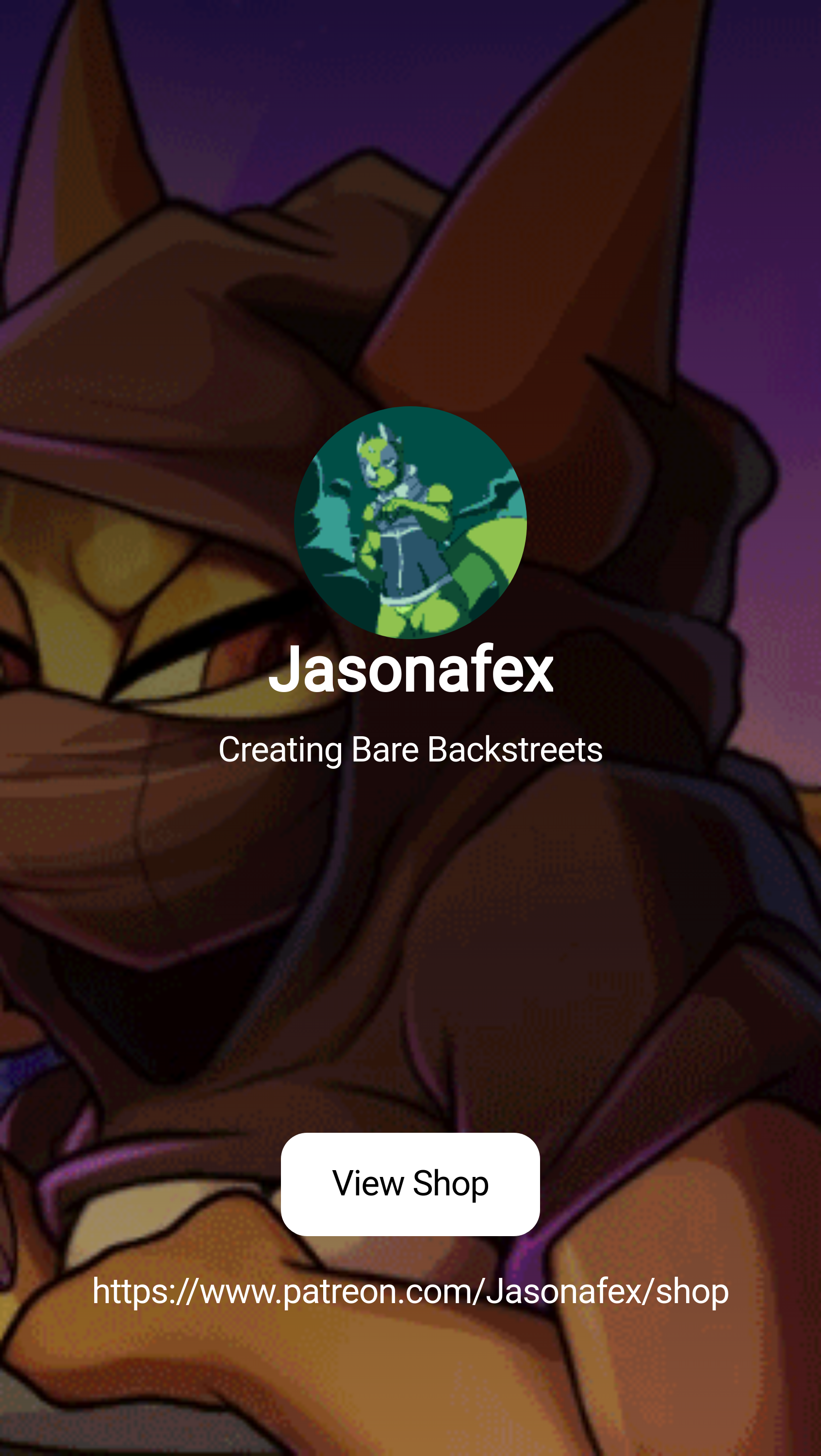 Jasonafex | Creating Bare Backstreets | Patreon