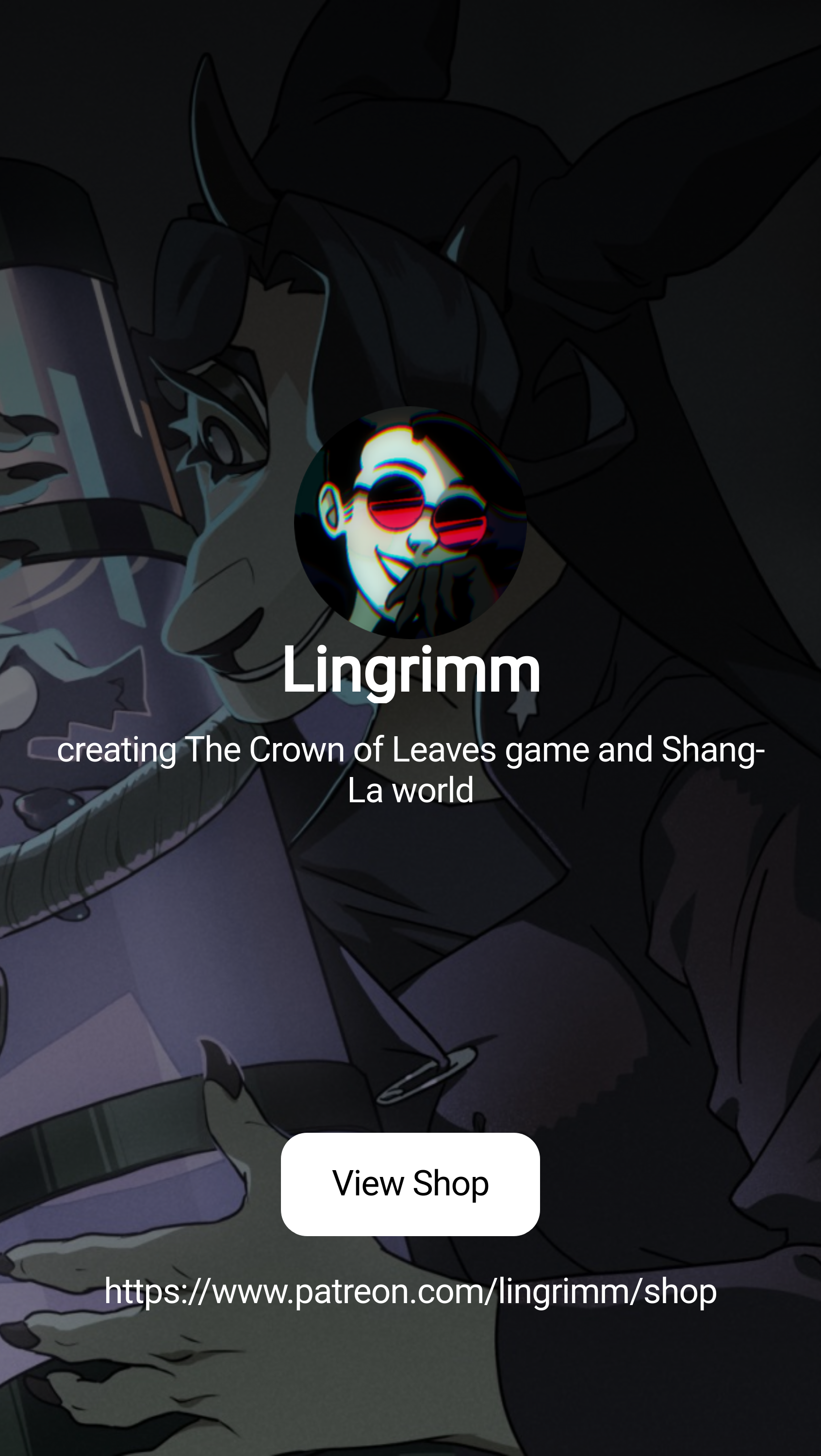 Lingrimm | creating The Crown of Leaves game and Shang-La world | Patreon