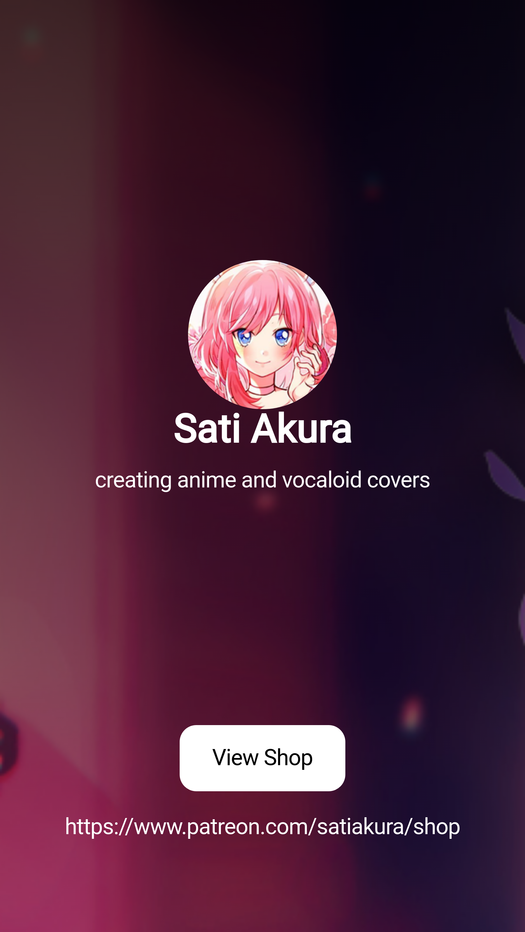 Sati Akura | creating anime and vocaloid covers | Patreon