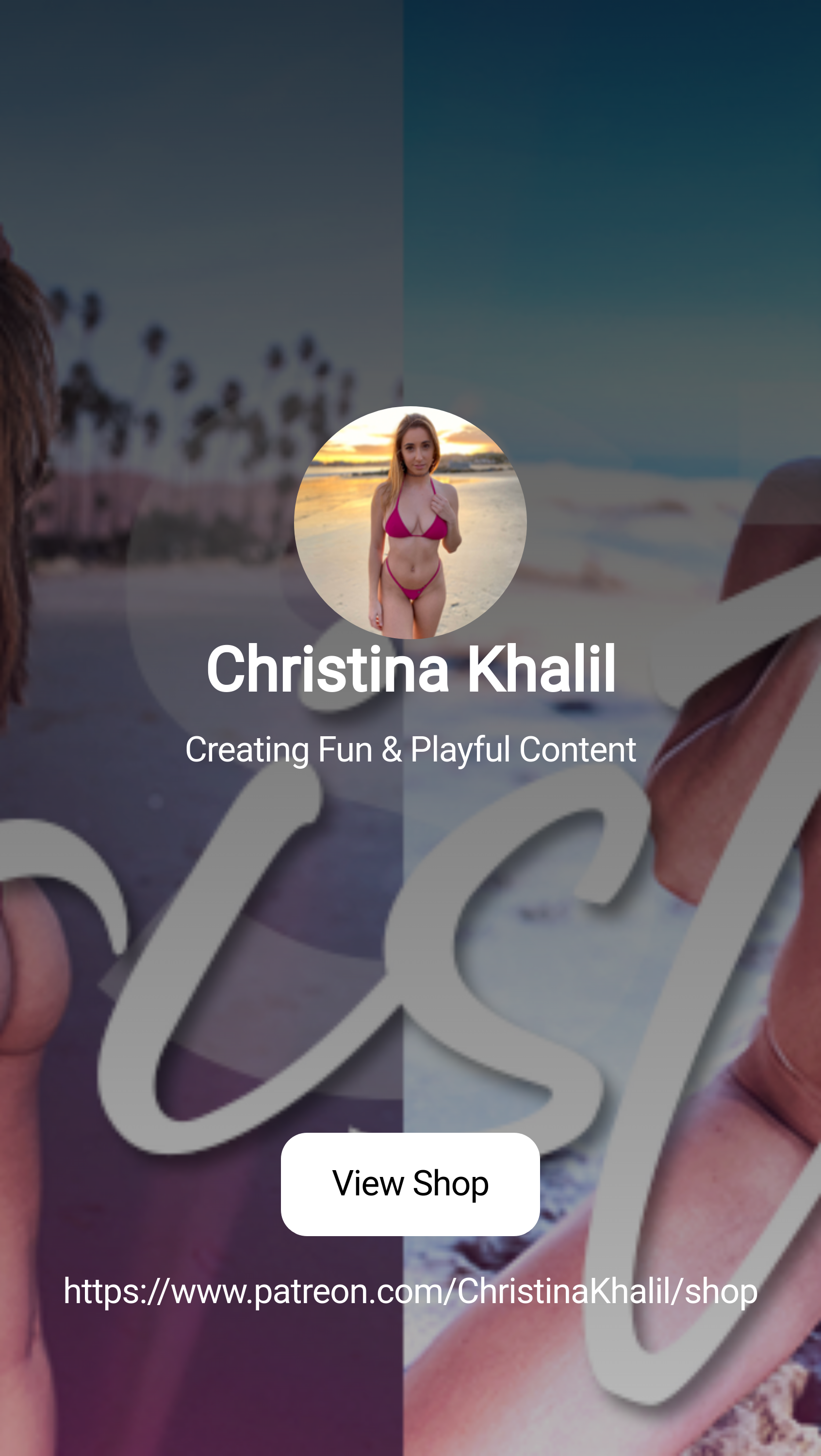 Christina Khalil | Creating Fun & Playful Content | Patreon