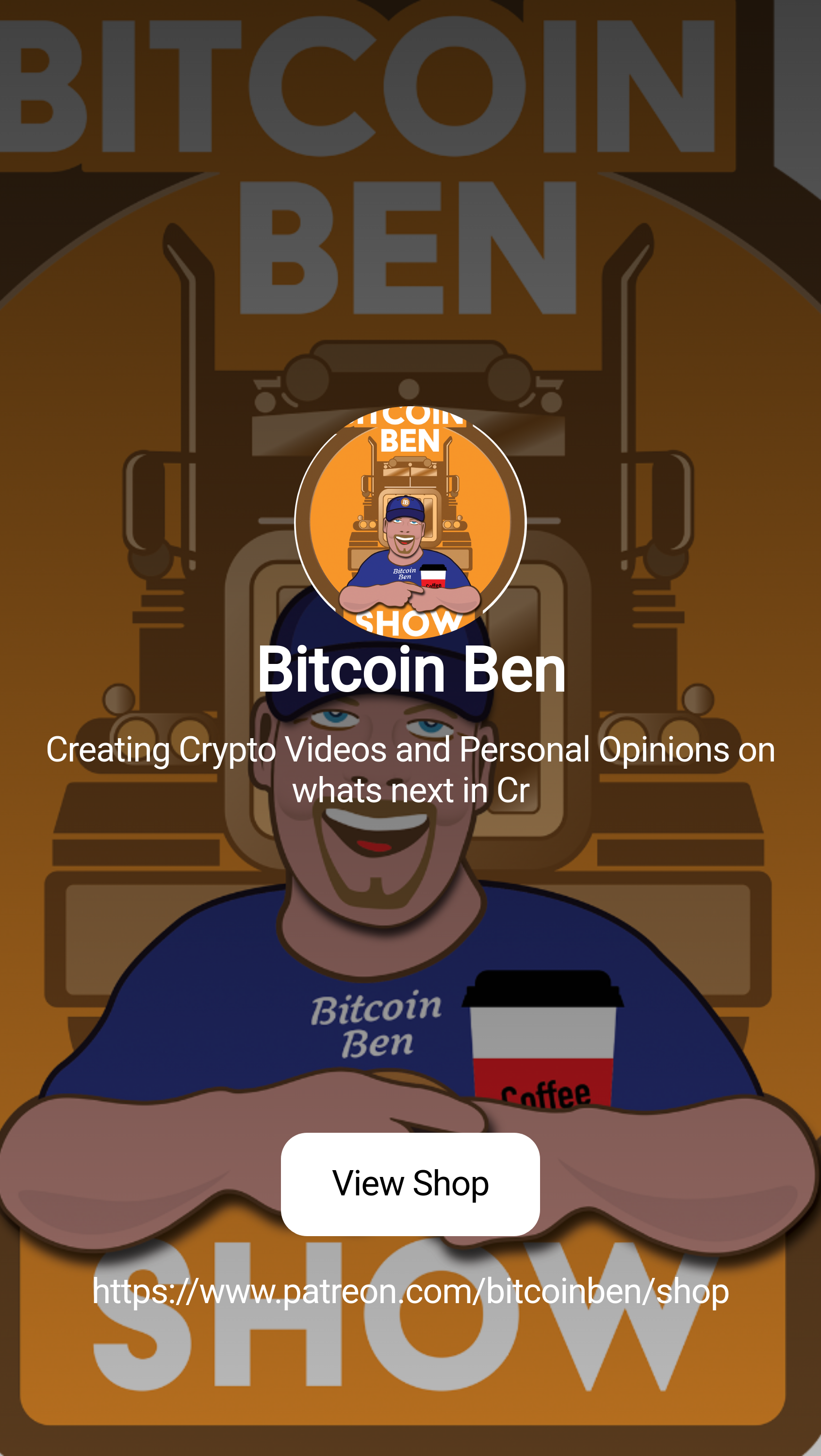 Bitcoin Ben | Creating Crypto Videos and Personal Opinions on whats next in  Cr | Patreon