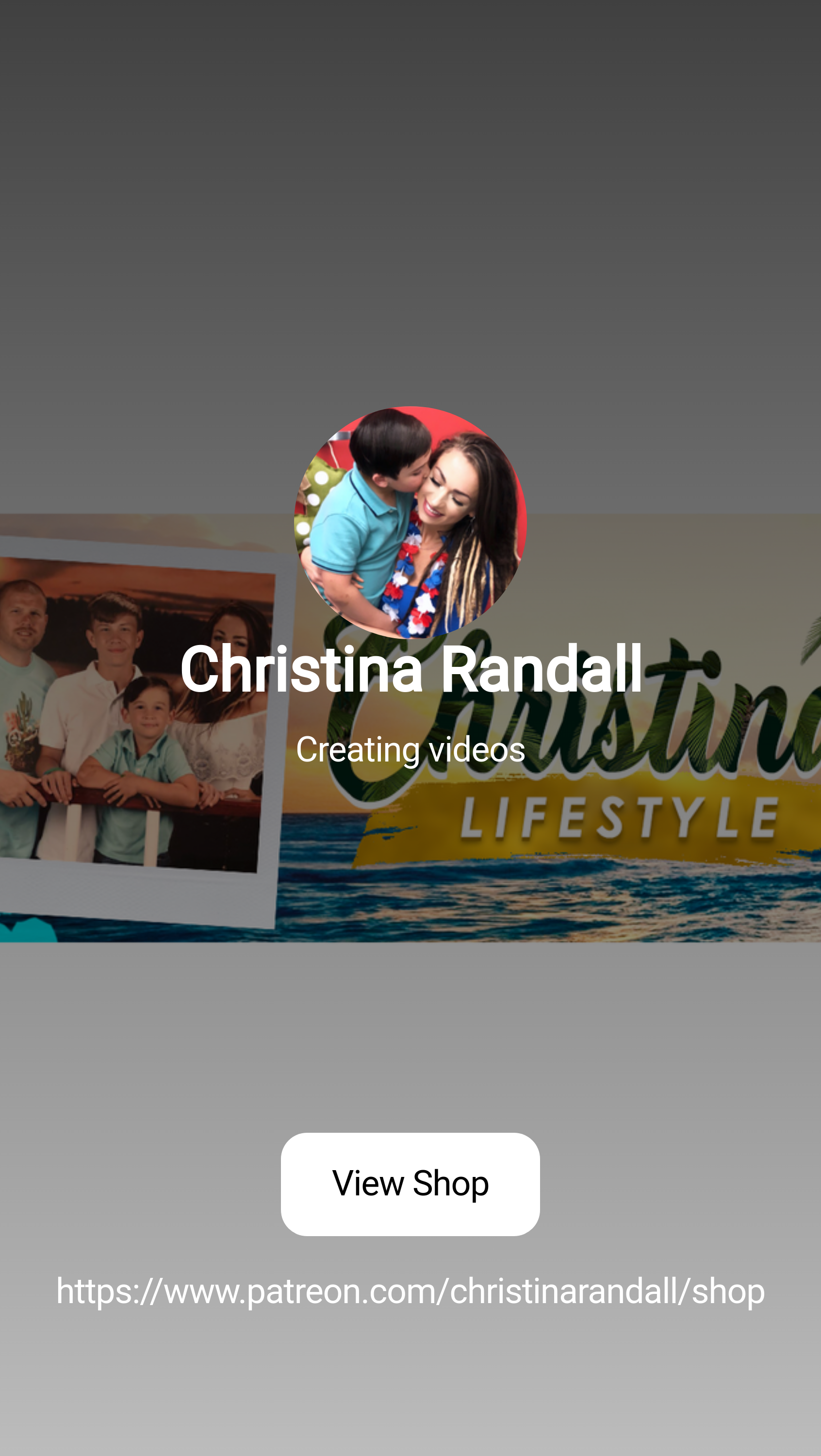 Christina Randall | Creating videos | Patreon