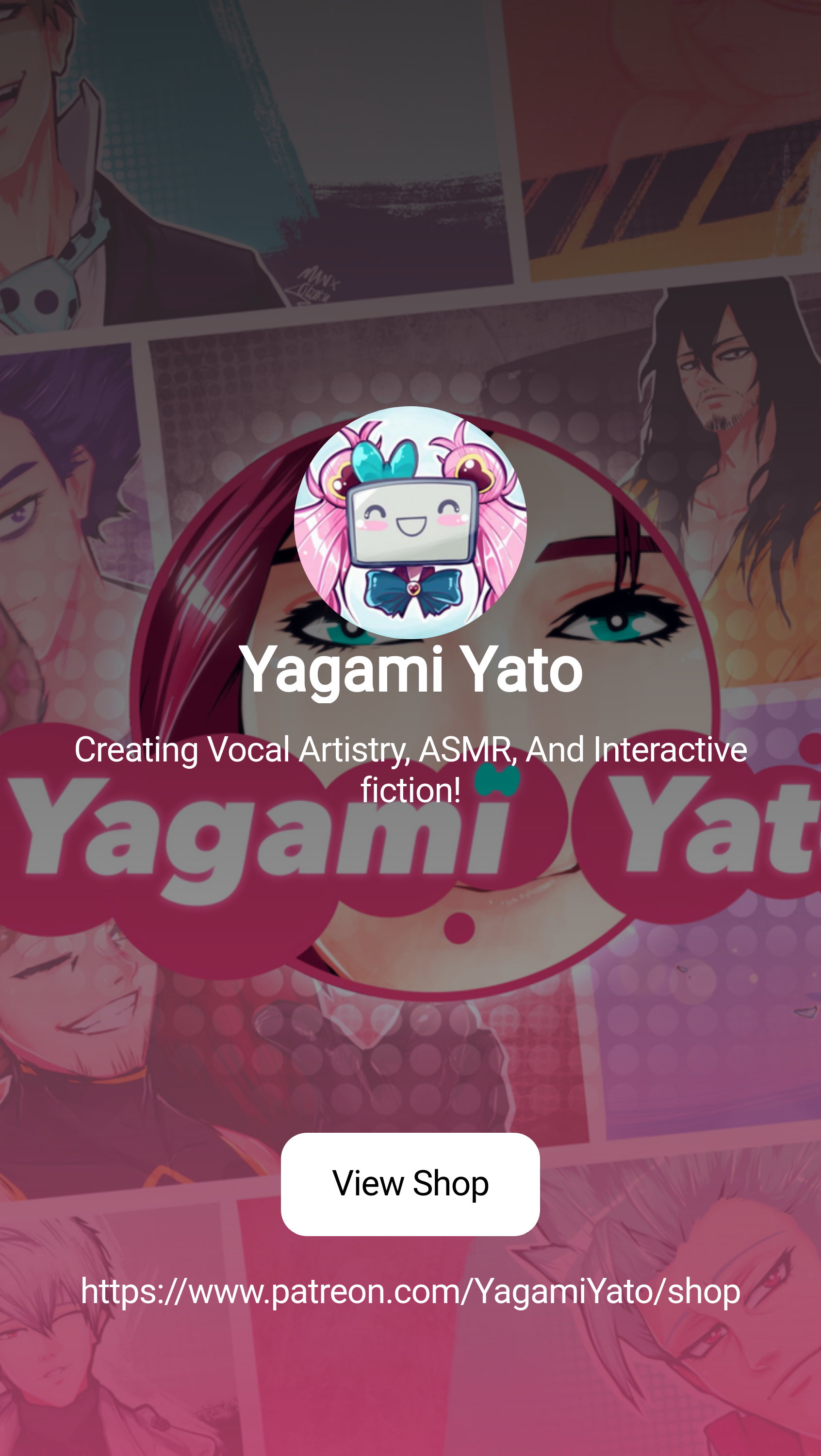 Yagami Yato | Creating Vocal Artistry, ASMR, And Interactive fiction! |  Patreon