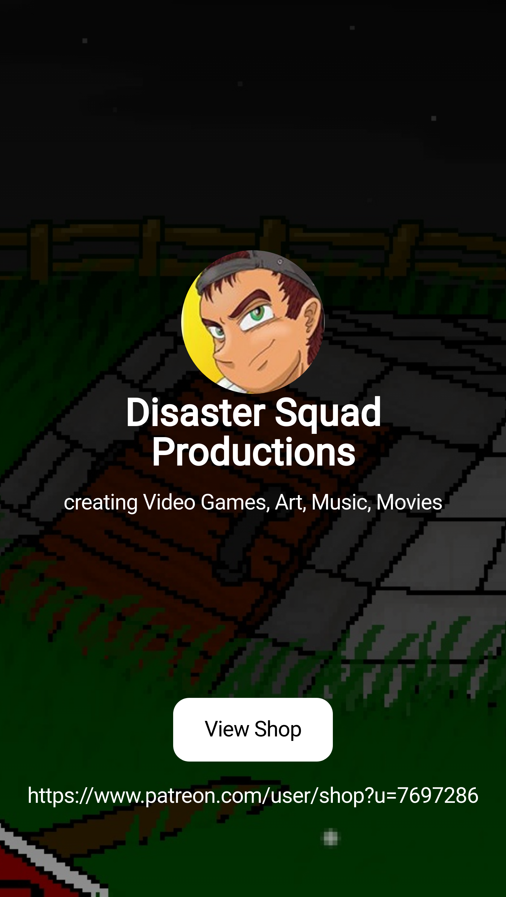 Disaster Squad Productions | creating Video Games, Art, Music, Movies |  Patreon