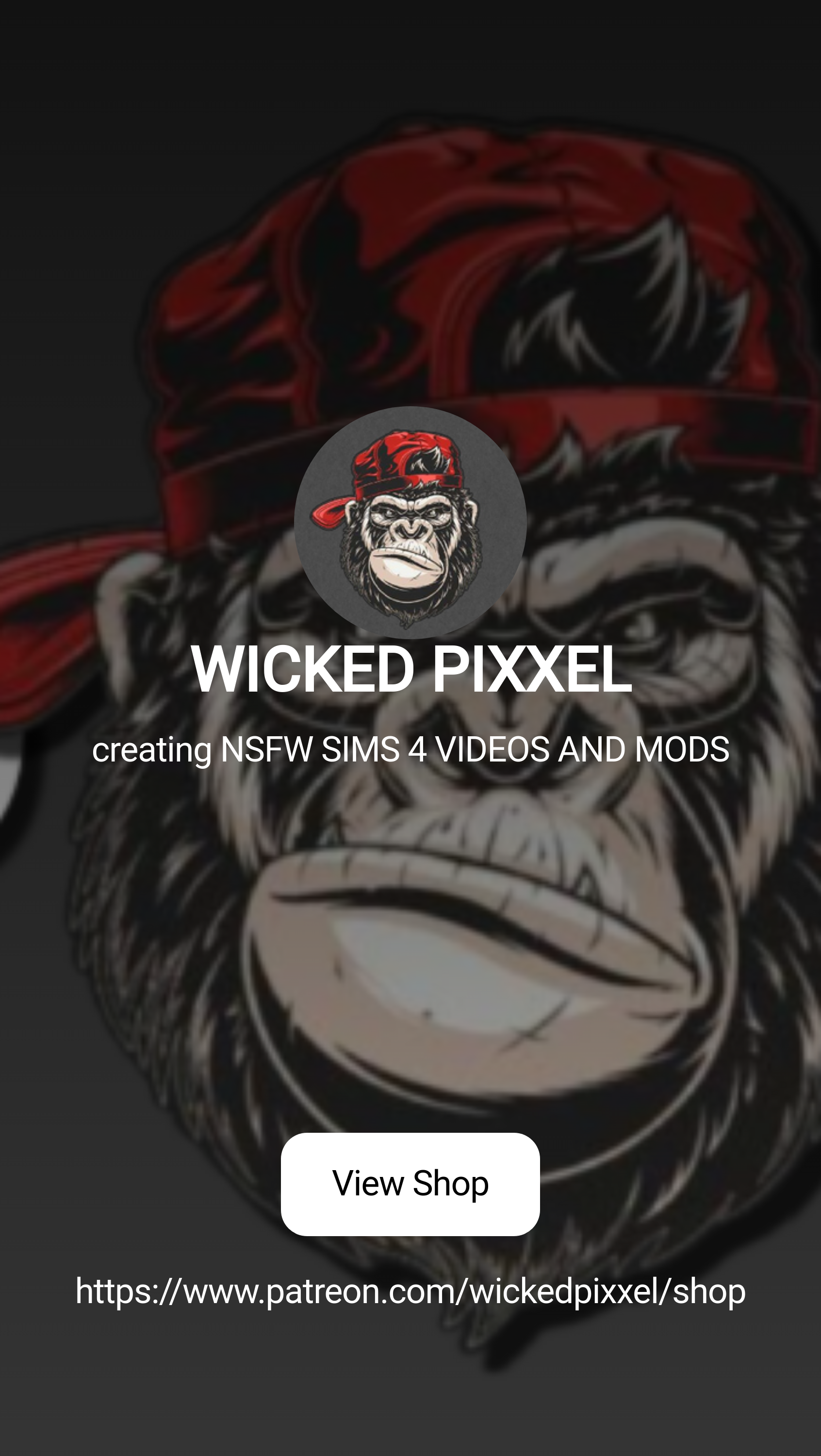 WICKED PIXXEL | creating NSFW SIMS 4 VIDEOS AND MODS | Patreon