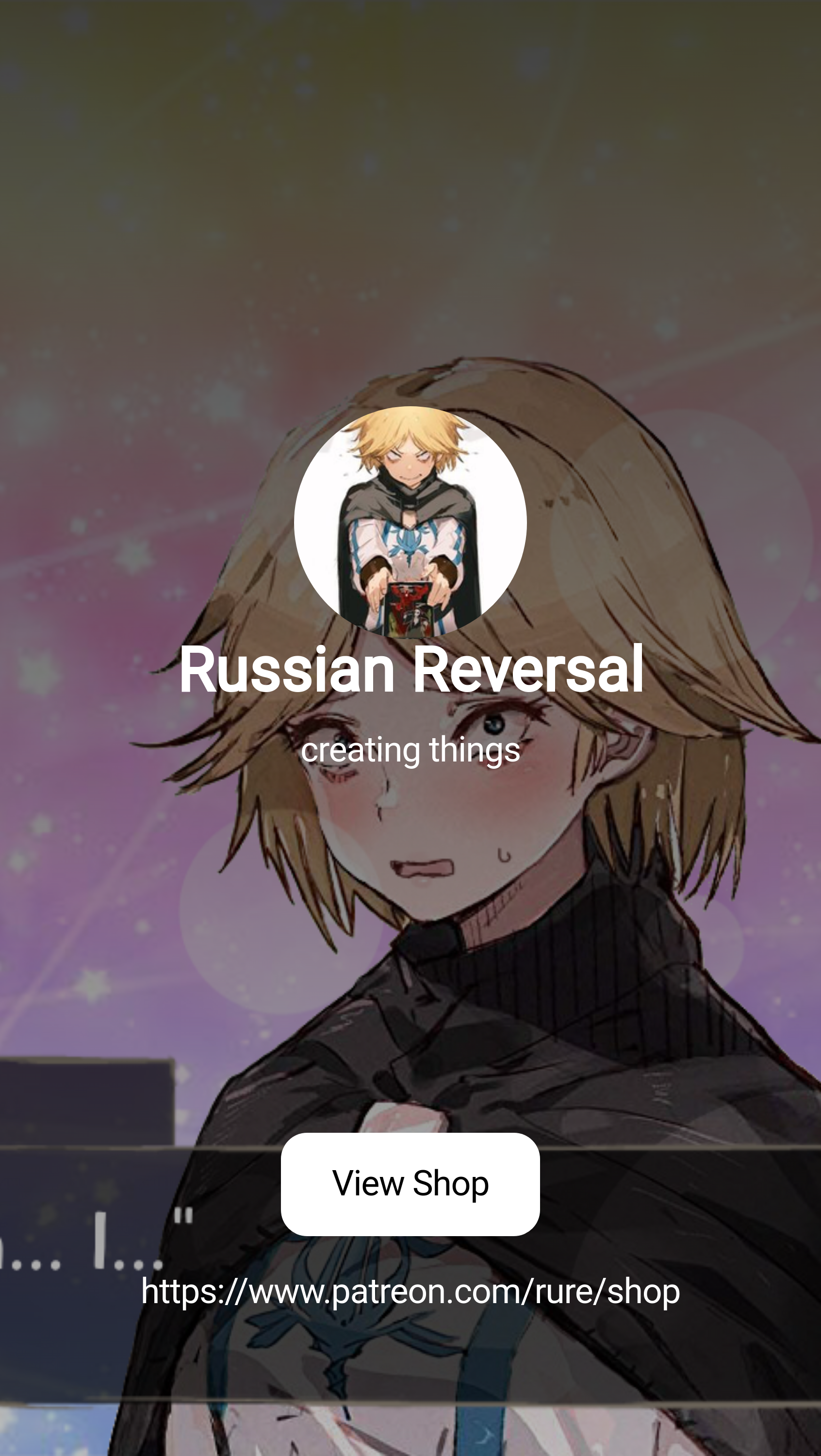 Russian Reversal | creating things | Patreon