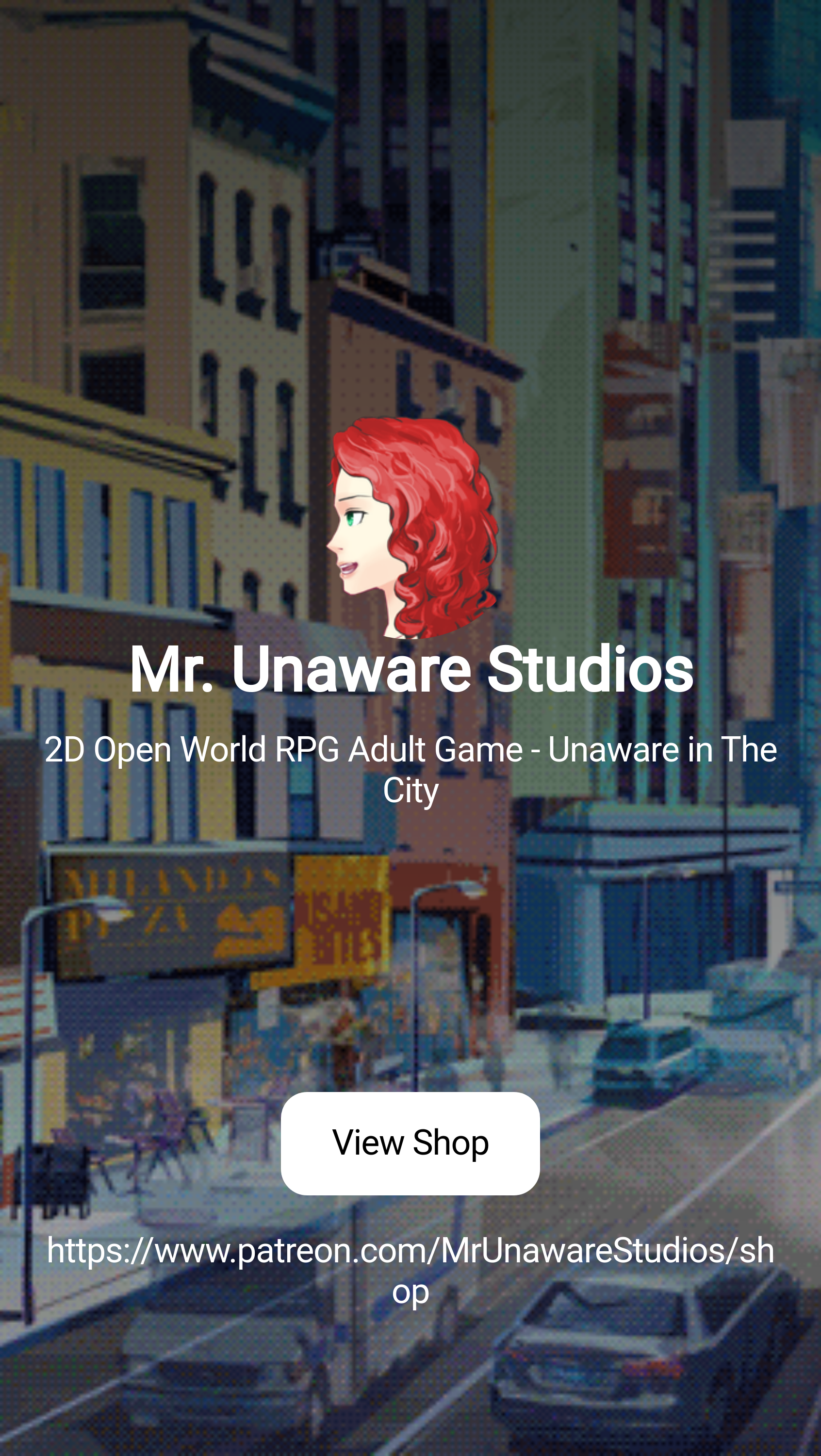 Mr. Unaware Studios | 2D Open World RPG Adult Game - Unaware in The City |  Patreon