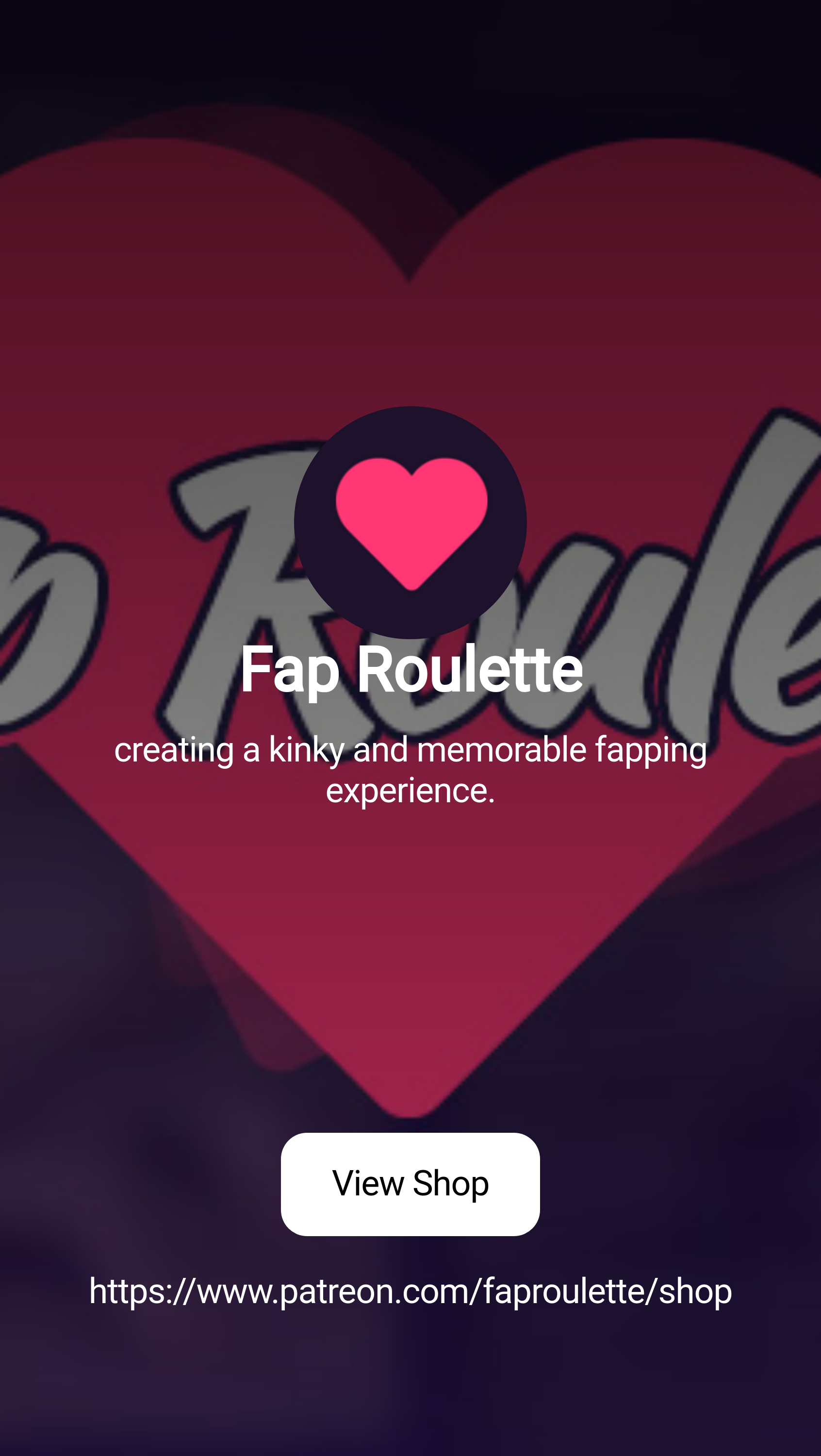 Fap Roulette | creating a kinky and memorable fapping experience. | Patreon