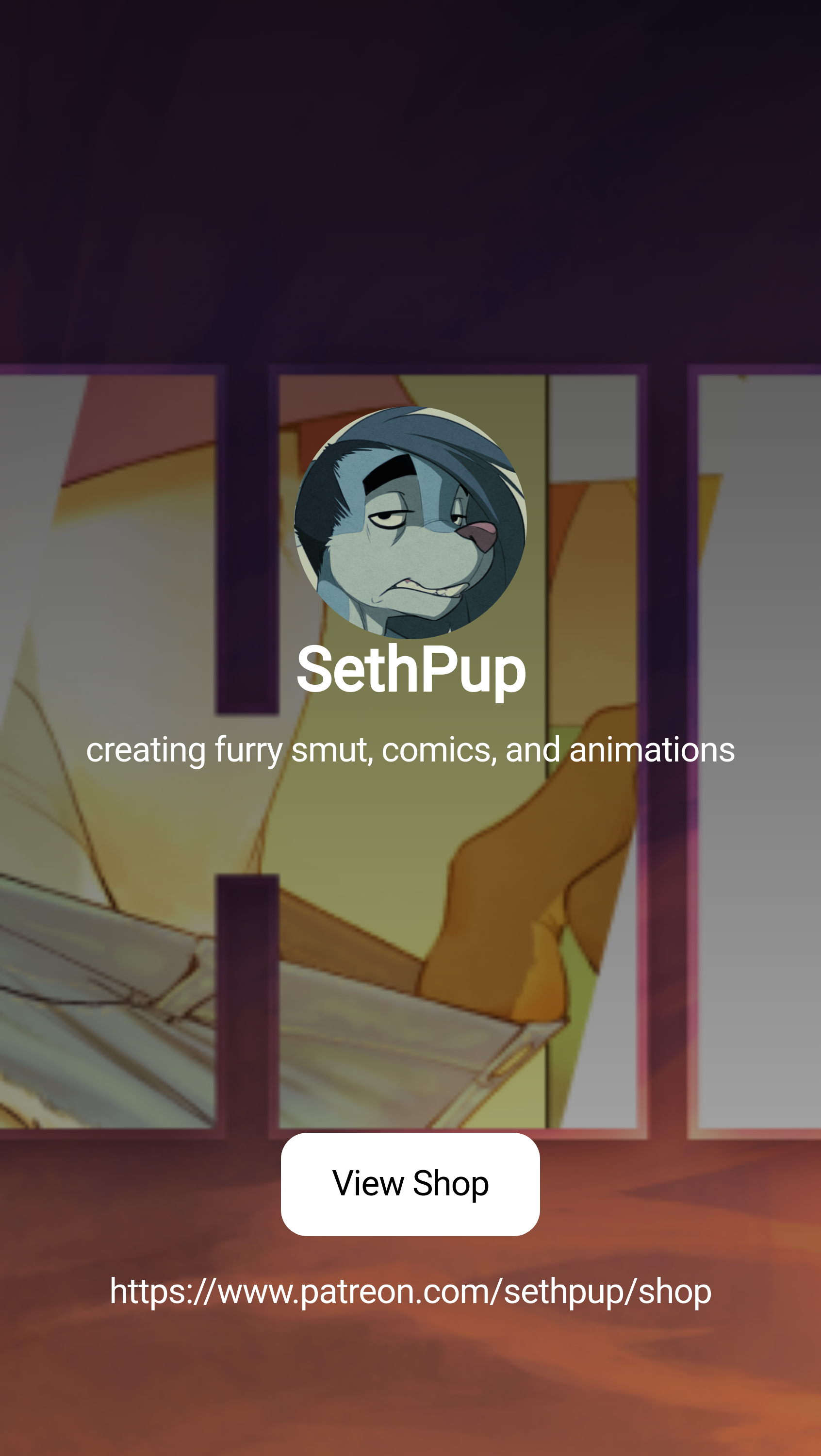 SethPup | creating furry smut, comics, and animations | Patreon