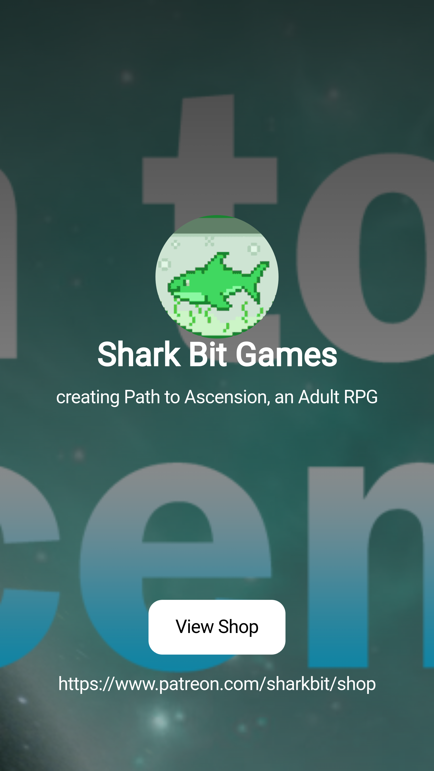 Shark Bit Games | creating Path to Ascension, an Adult RPG | Patreon