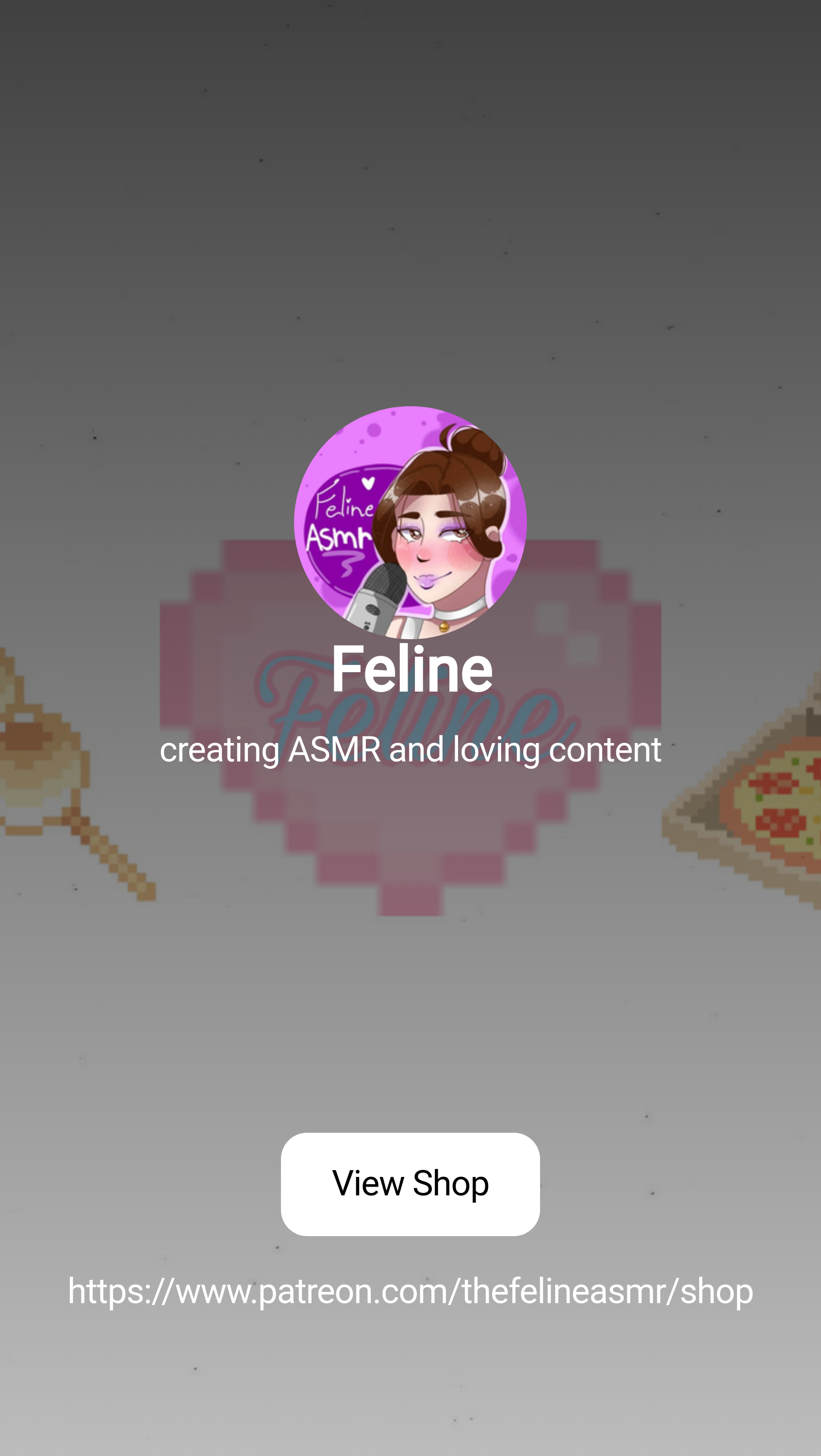 Feline | creating ASMR and loving content | Patreon