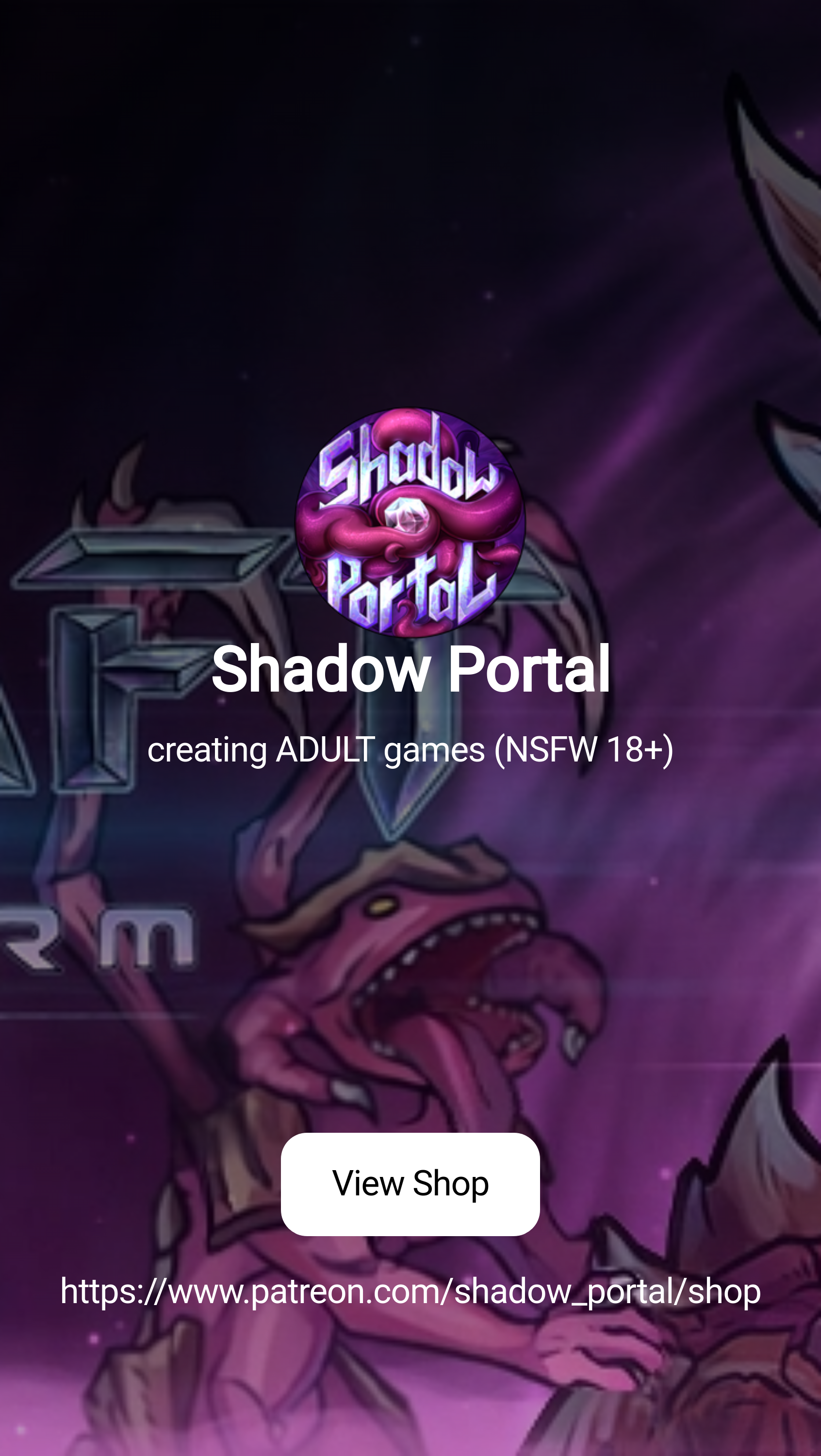 Shadow Portal | creating ADULT games (NSFW 18+) | Patreon