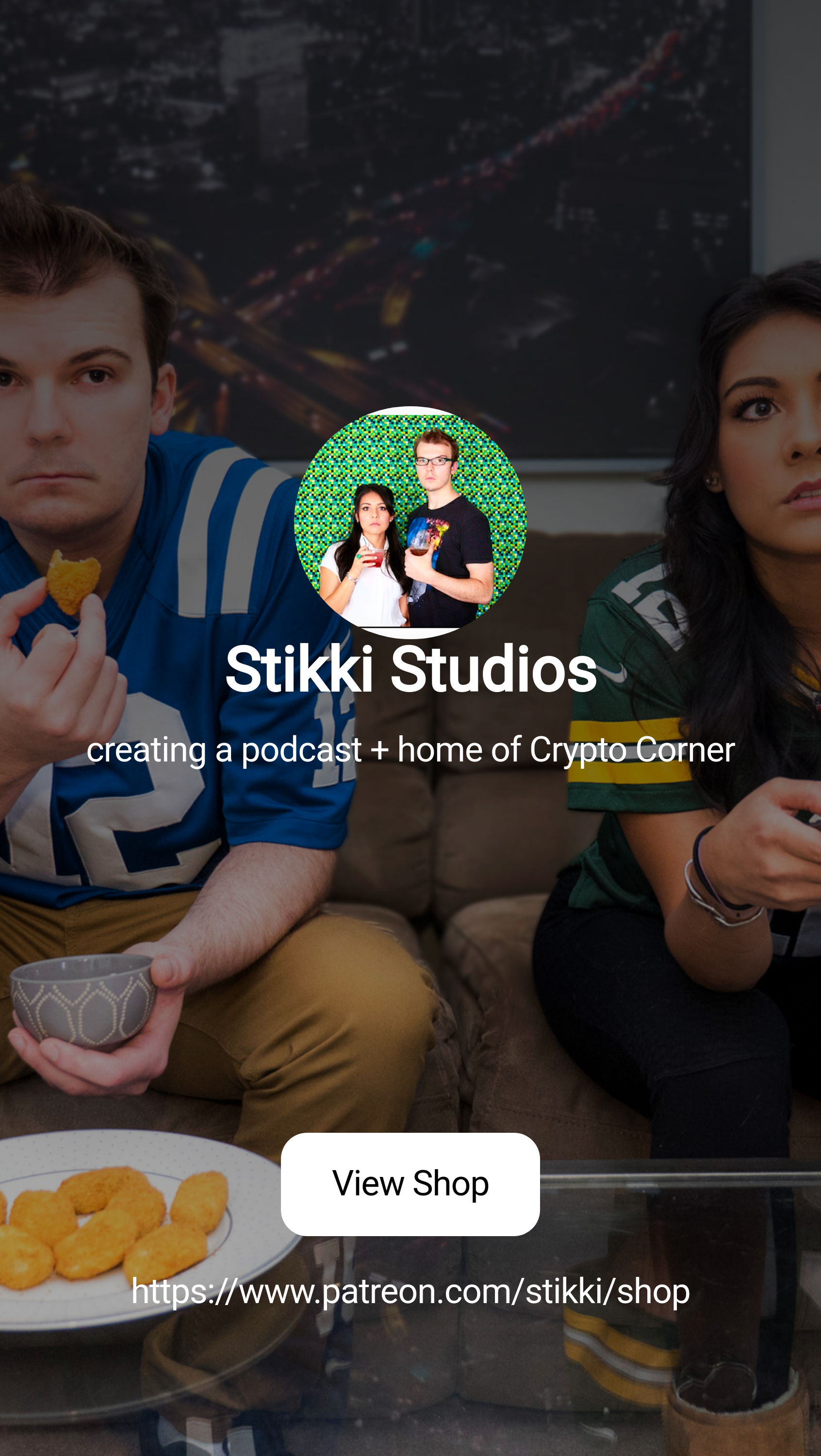Stikki Studios | creating a podcast + home of Crypto Corner | Patreon