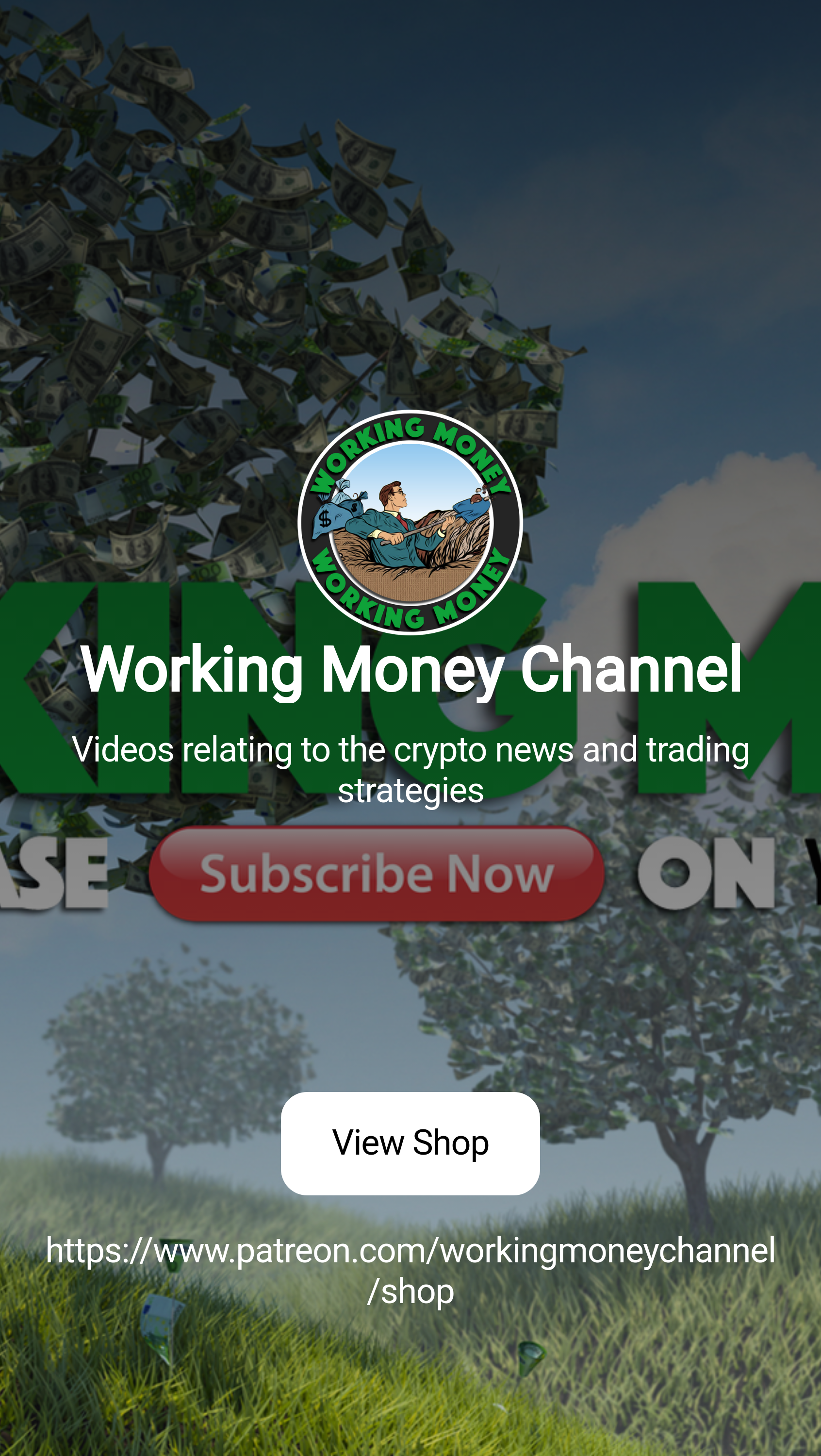 Working Money Channel | Videos relating to the crypto news and trading  strategies | Patreon