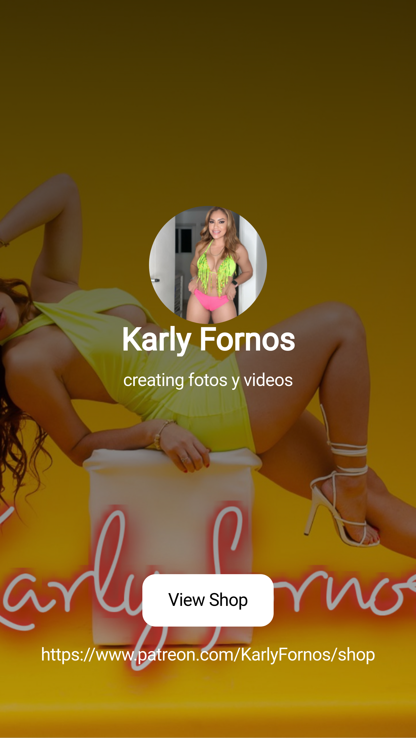 Karly Fornos | creating fotos y videos | Patreon