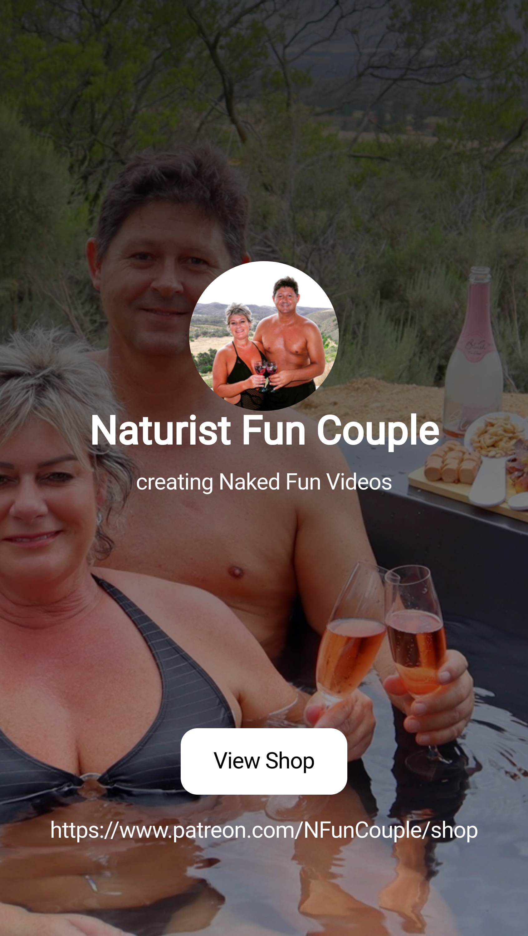 Naturist Fun Couple | creating Naked Fun Videos | Patreon