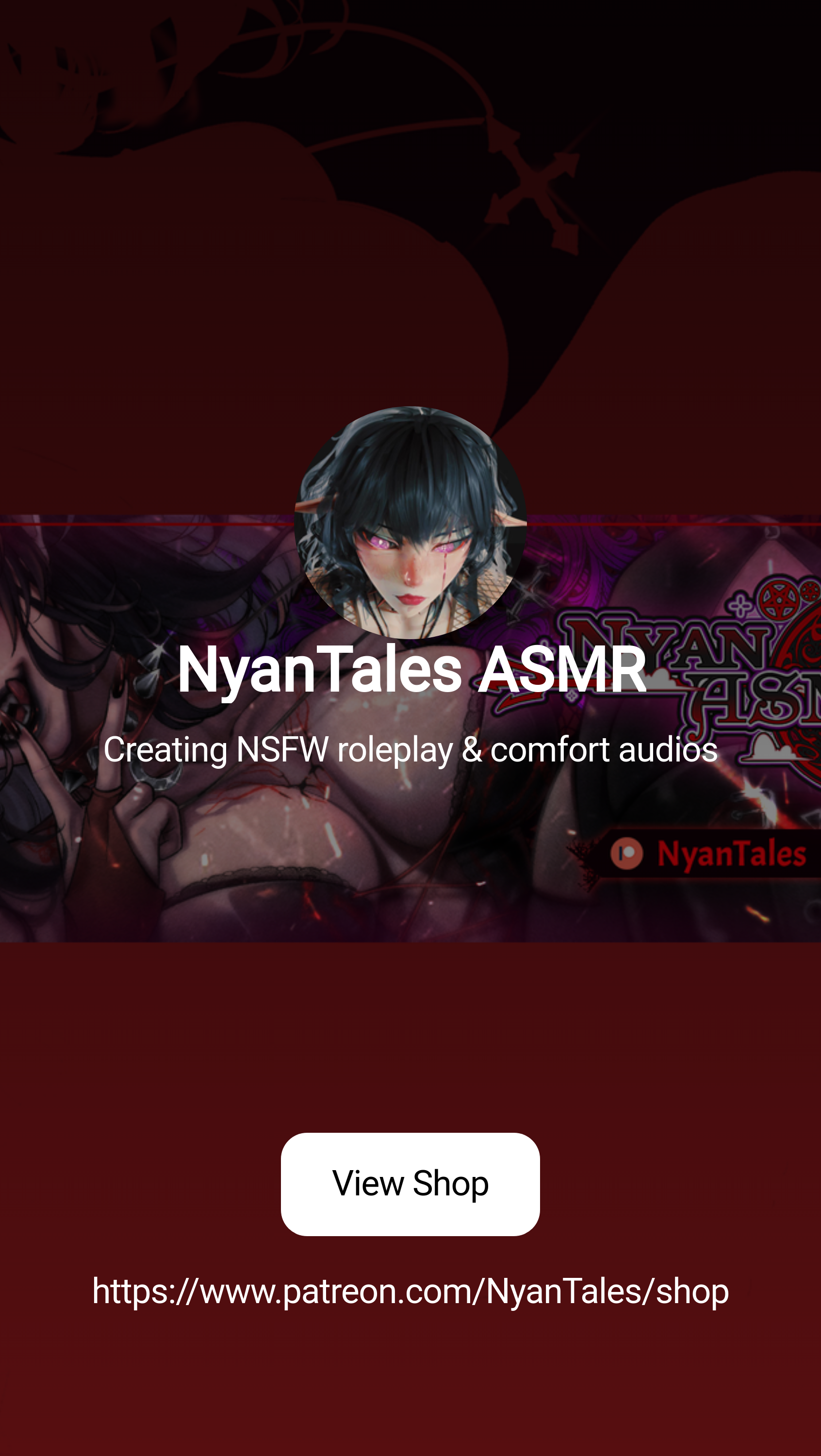 NyanTales ASMR | Creating NSFW roleplay & comfort audios | Patreon