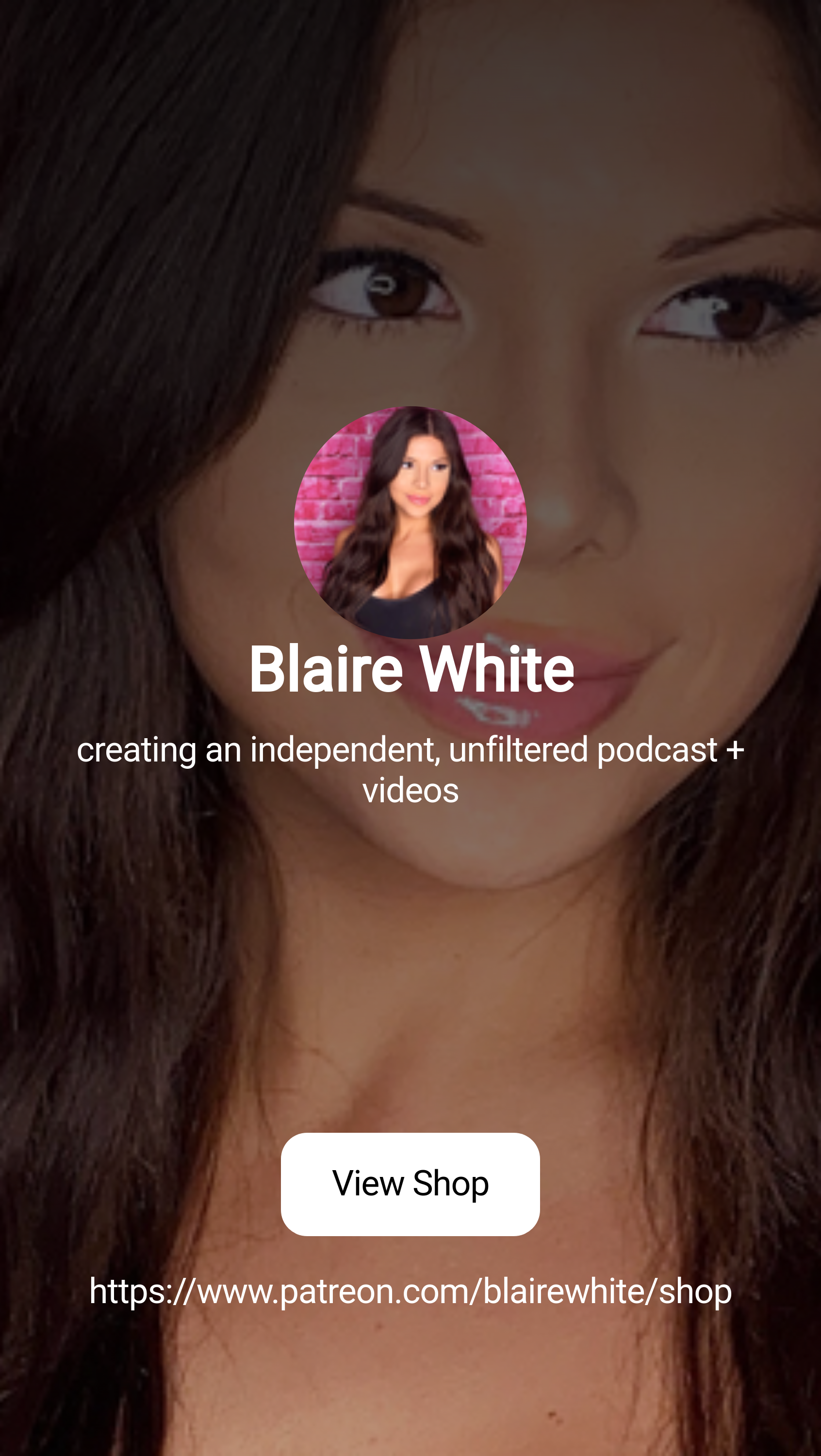 Blaire White | creating an independent, unfiltered podcast + videos |  Patreon