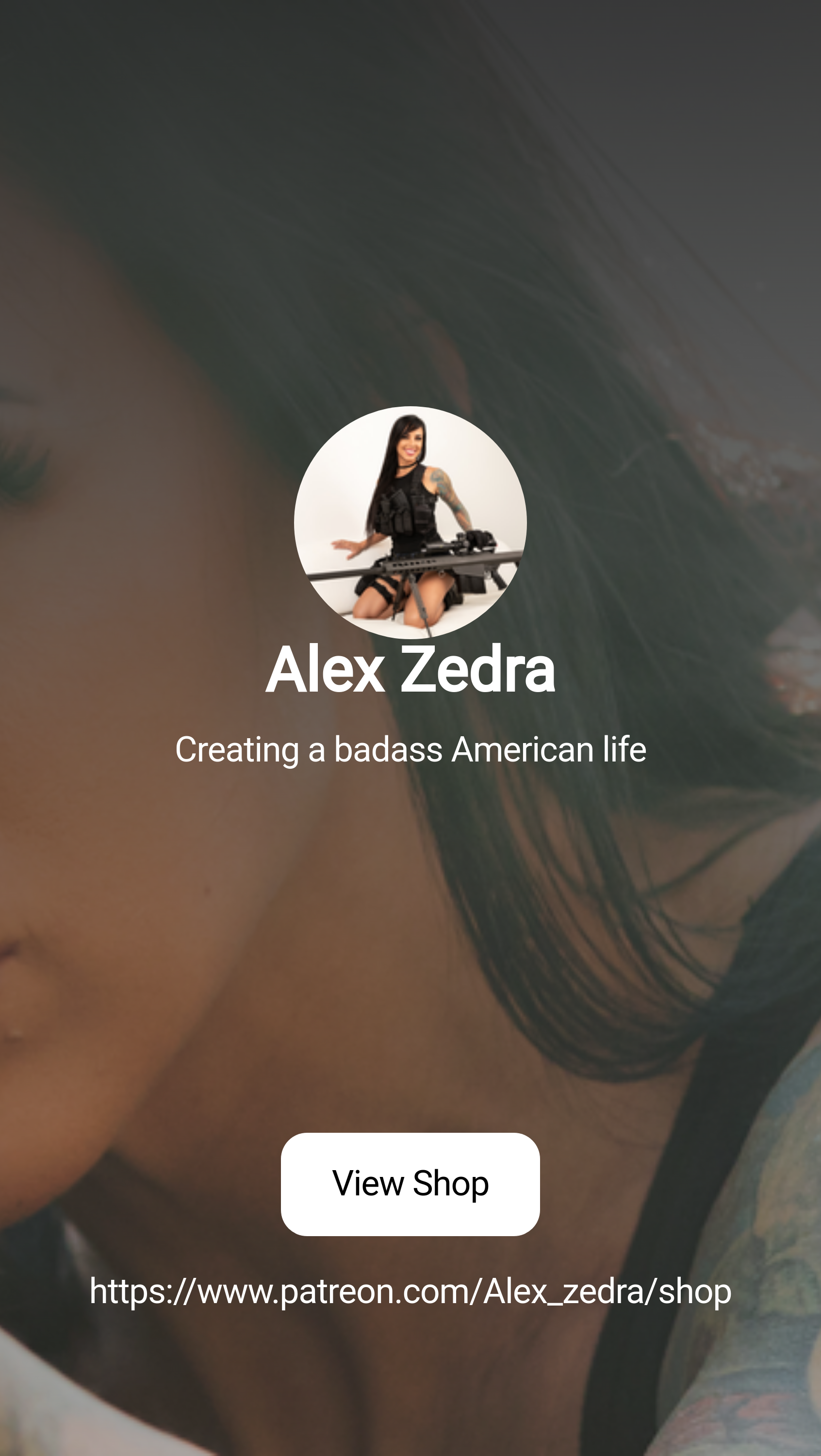 Alex Zedra | Creating a badass American life | Patreon