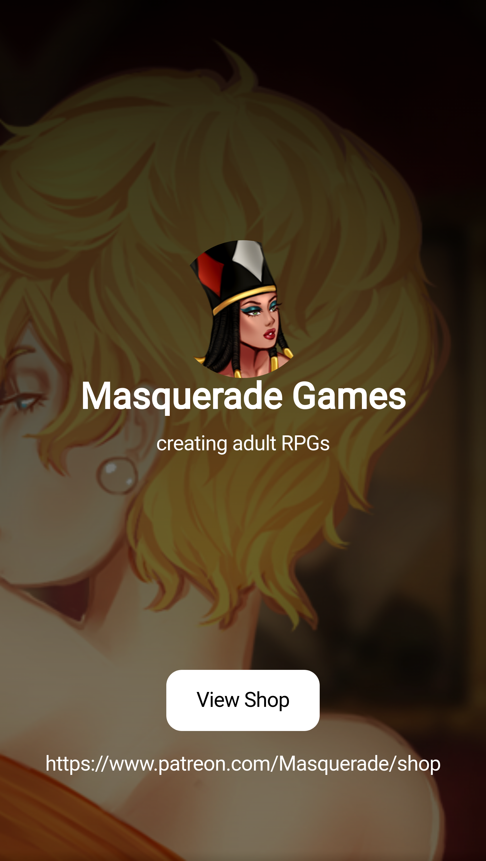 Masquerade Games | creating adult RPGs | Patreon