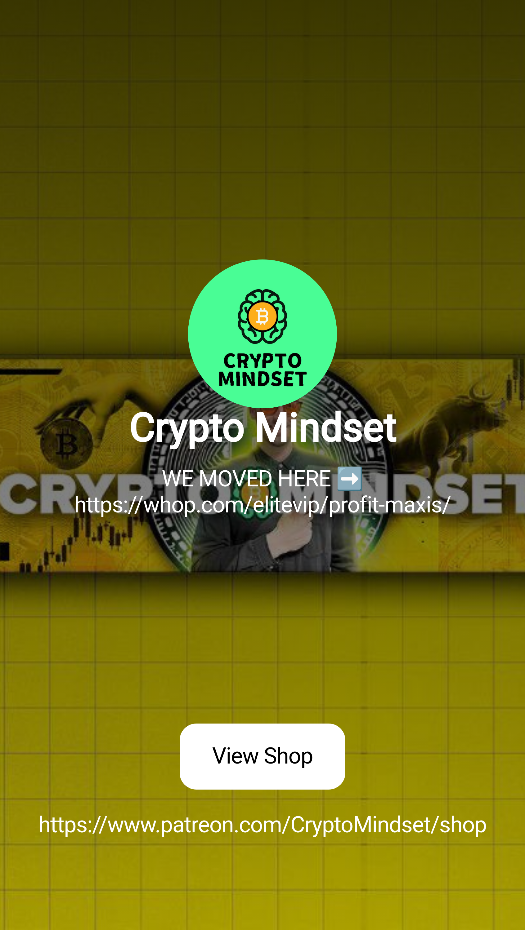 Crypto Mindset | Join VIP: https://whop.com/elitevip | Patreon