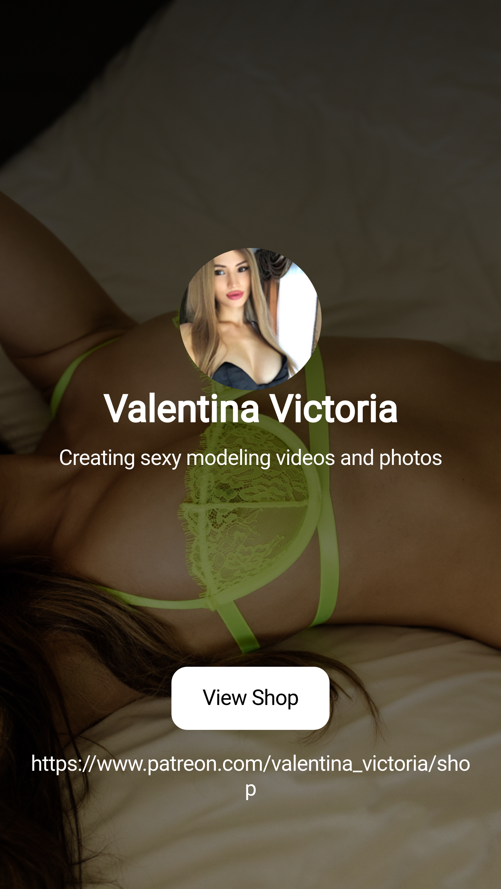 Valentina Victoria | Creating sexy modeling videos and photos | Patreon