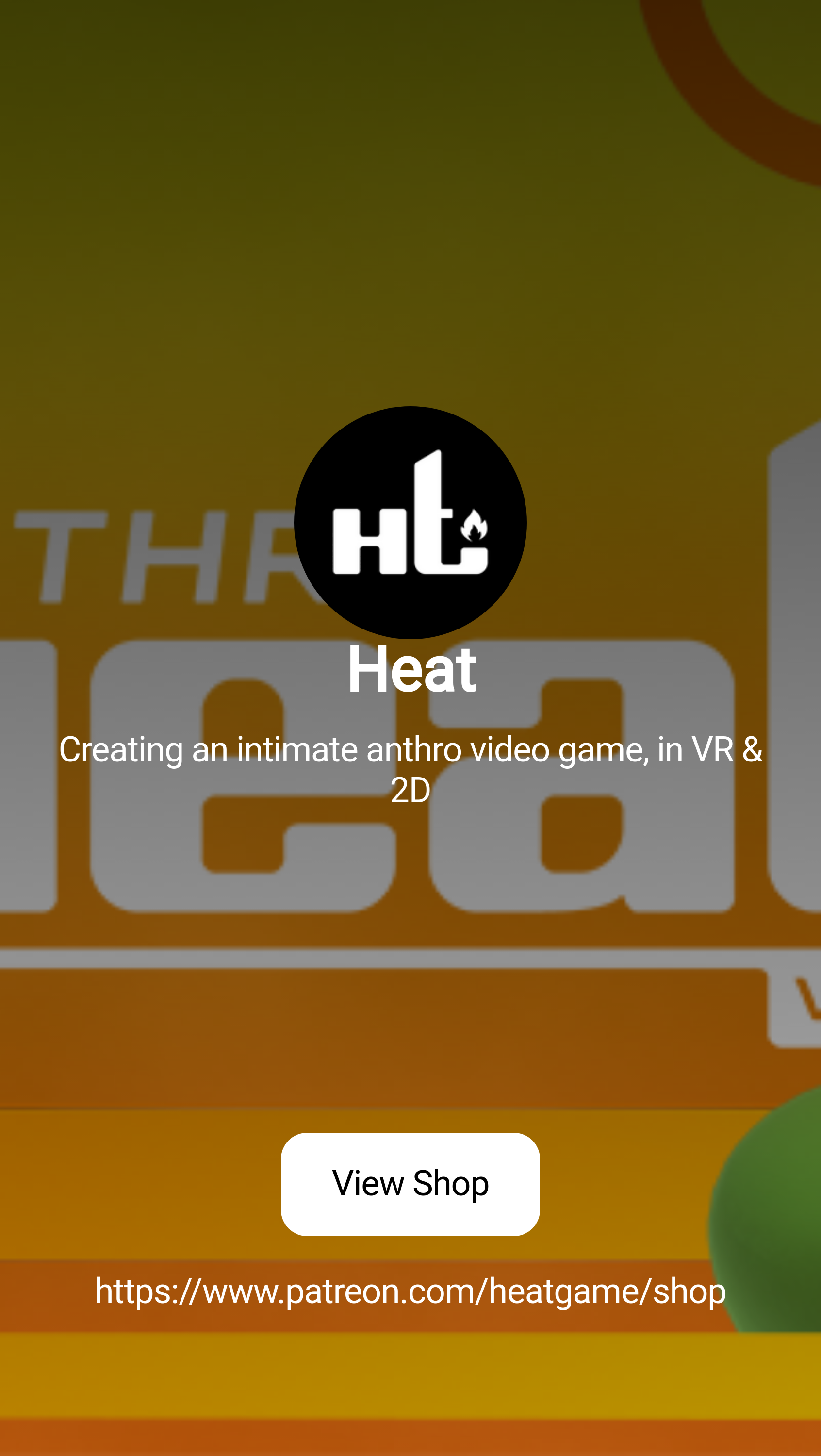 Heat | Creating an intimate anthro video game, in VR & 2D | Patreon