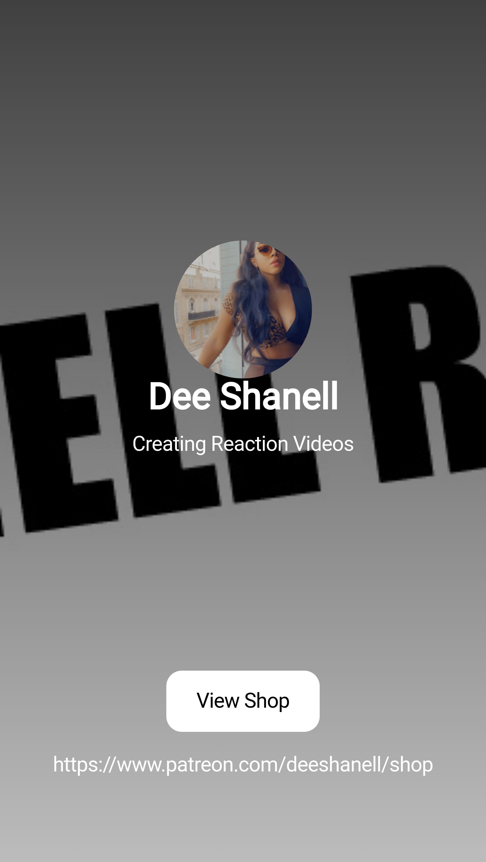 Dee Shanell | Creating Reaction Videos | Patreon