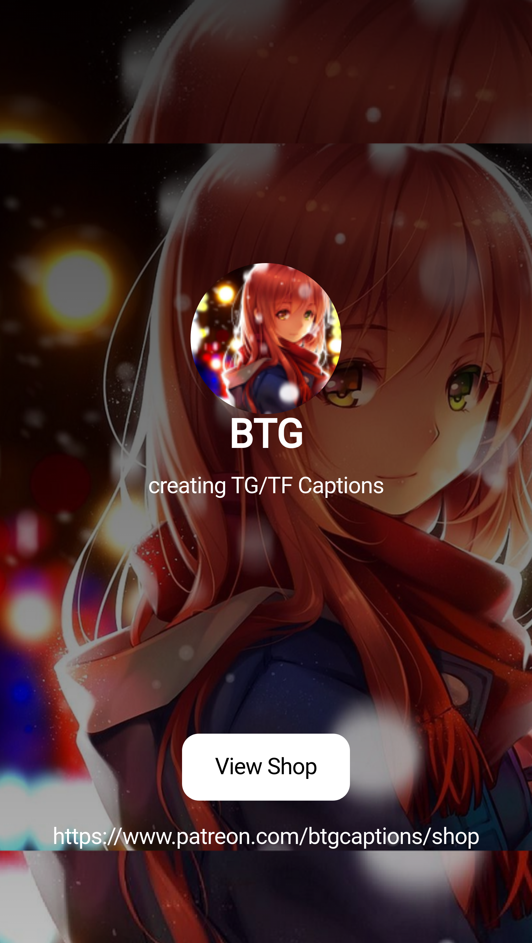 BTG | creating TG/TF Captions | Patreon