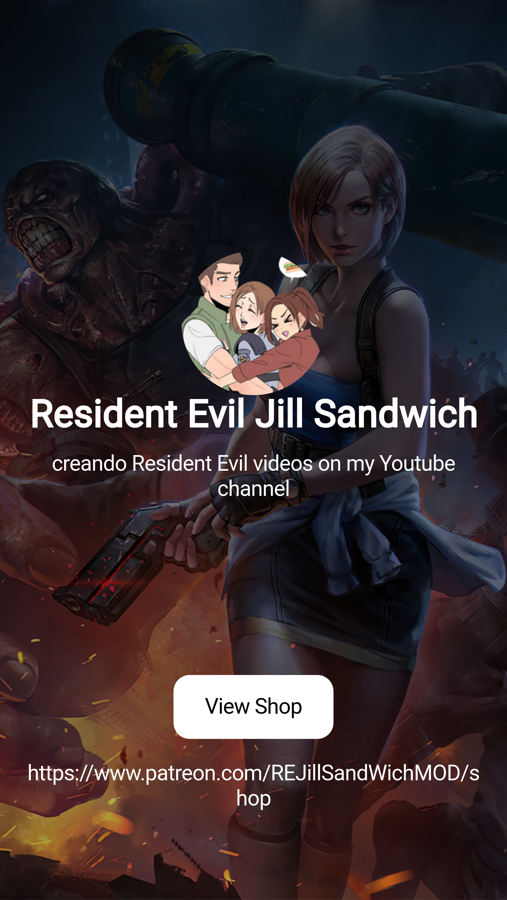 Resident Evil Jill Sandwich | creando Resident Evil videos on my Youtube  channel | Patreon