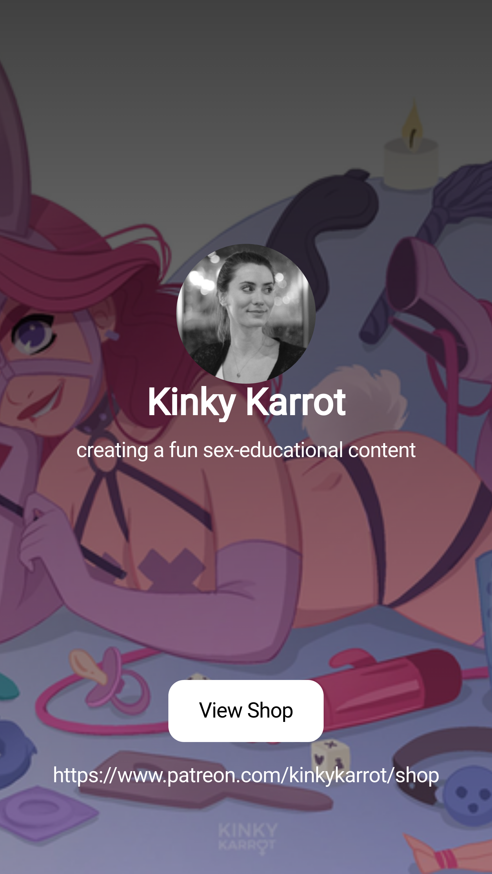 Kinky Karrot | creating a fun sex-educational content | Patreon