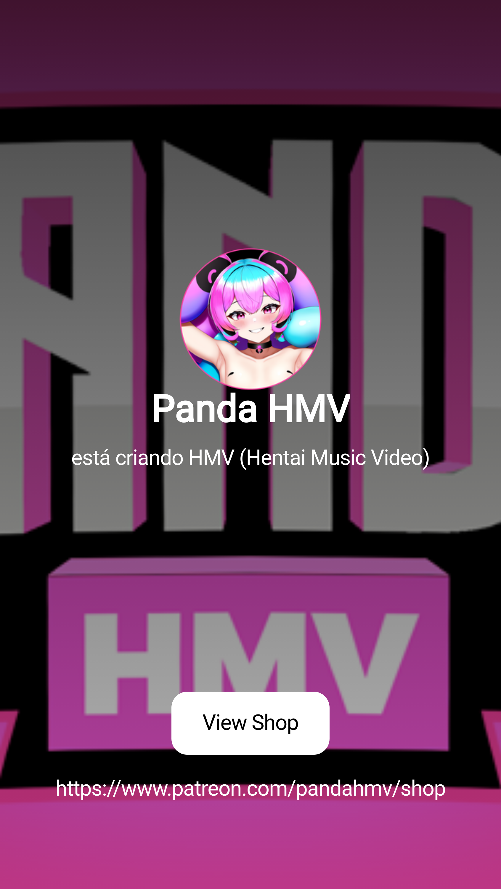 Panda HMV | está criando HMV (Hentai Music Video) | Patreon