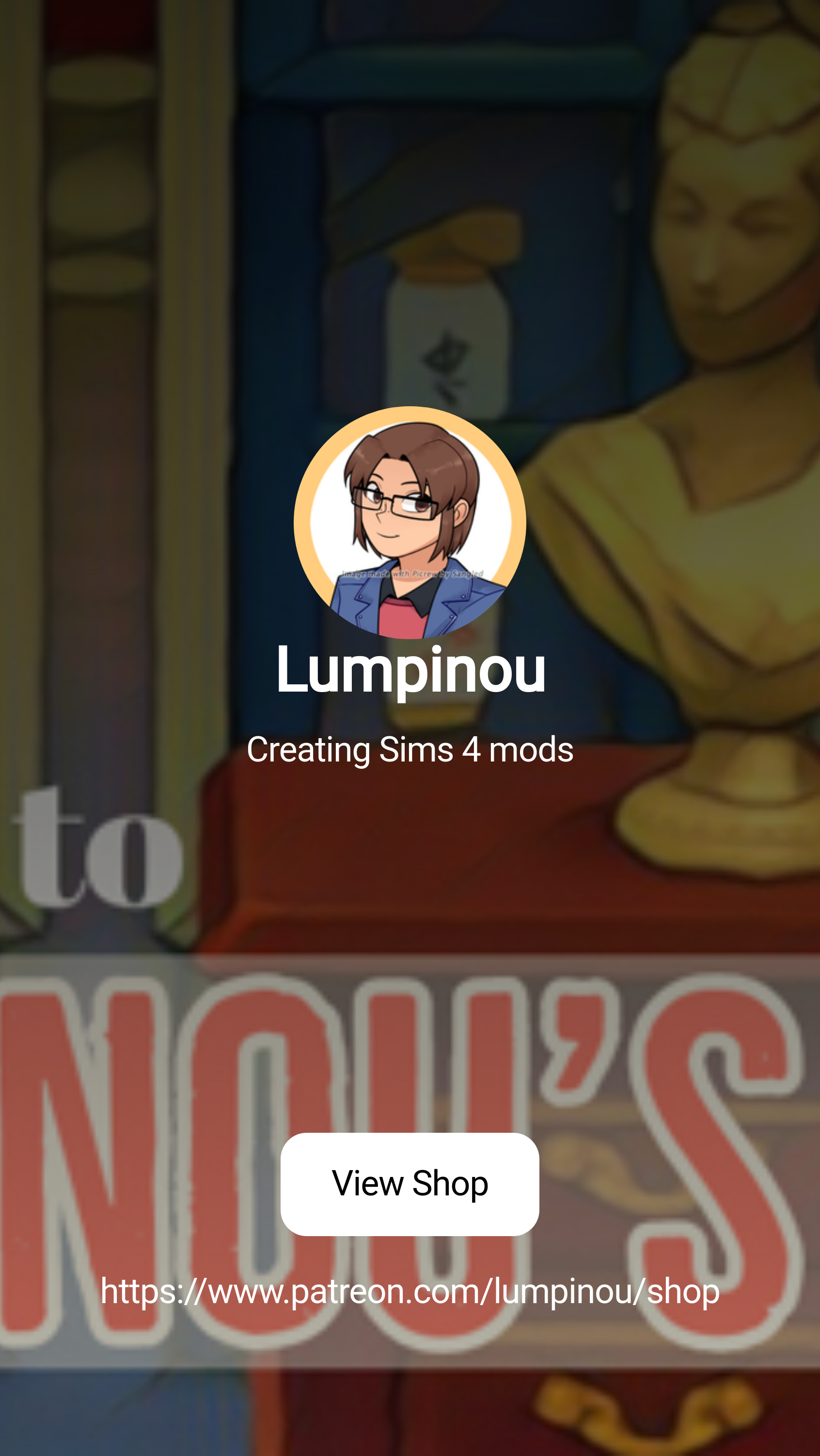 Lumpinou | Creating Sims 4 mods | Patreon