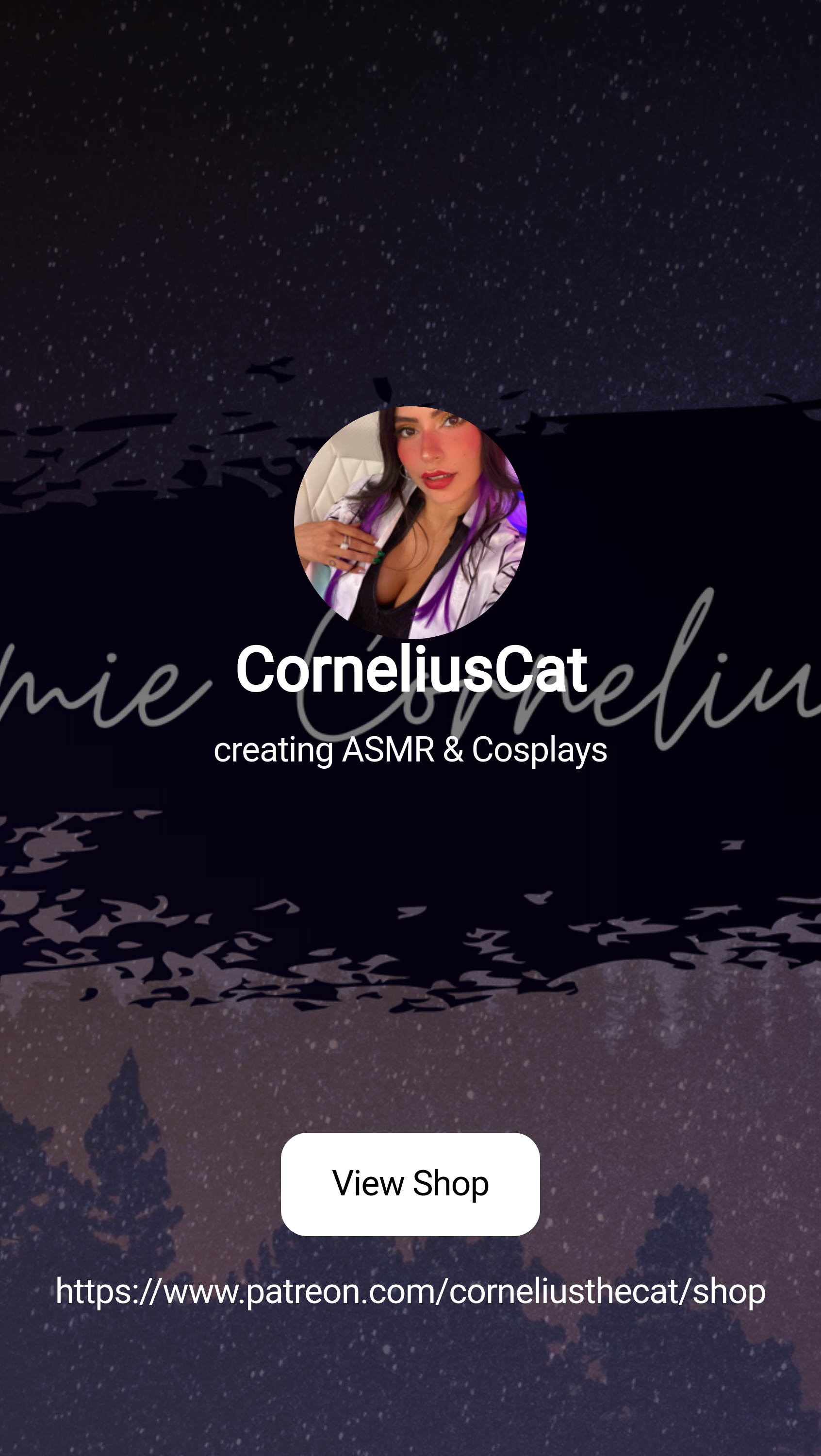 CorneliusCat | creating ASMR & Cosplays | Patreon