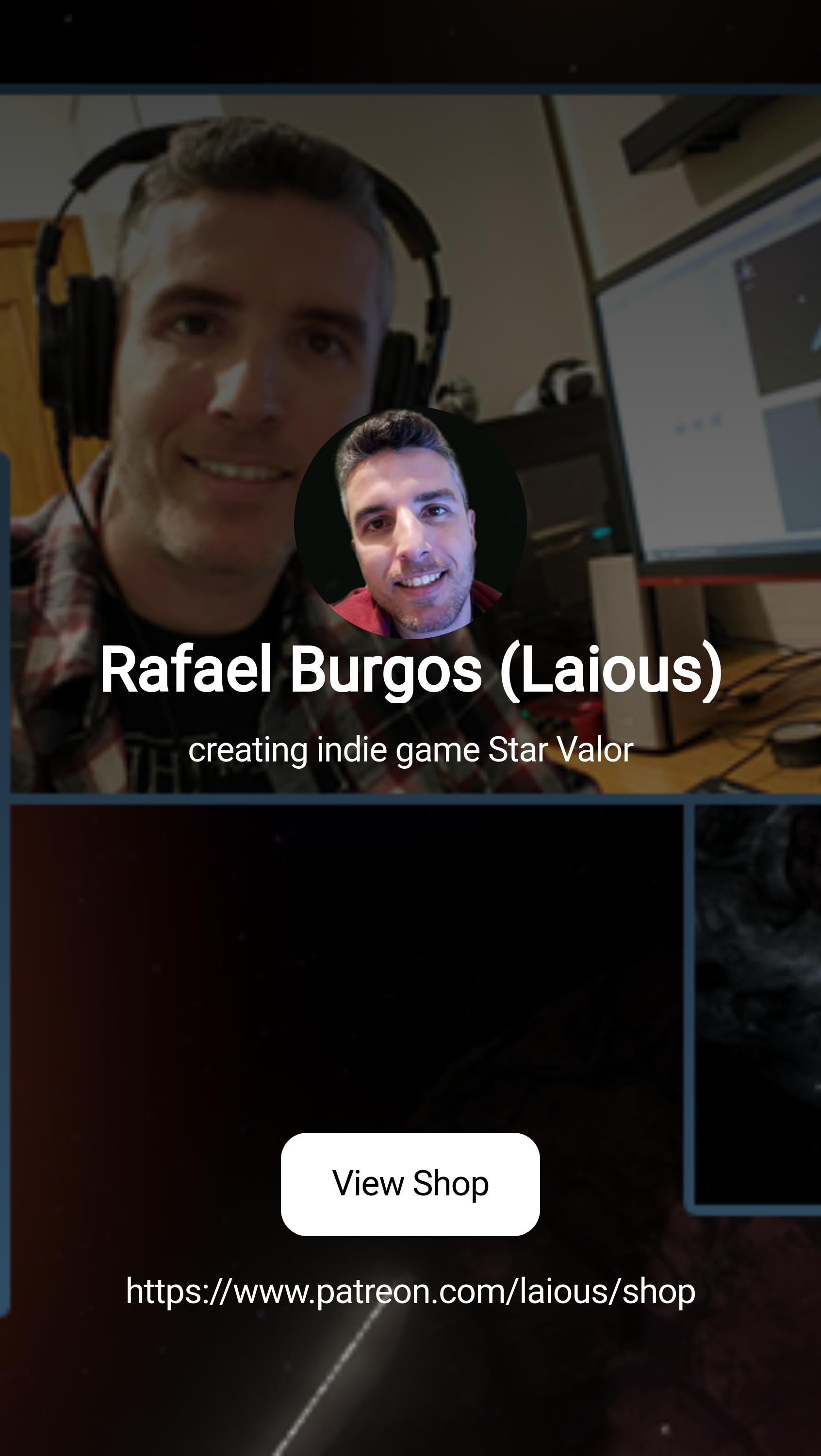 Rafael Burgos (Laious) | creating indie game Star Valor | Patreon