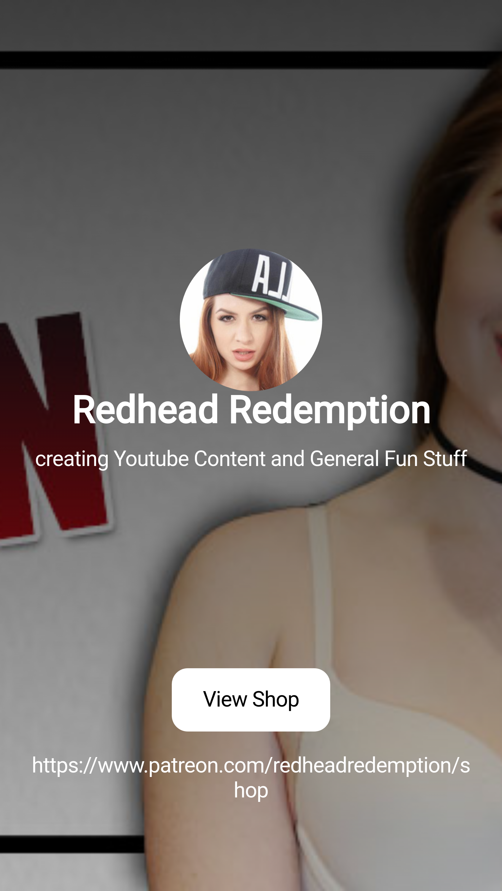 Redhead Redemption | creating Youtube Content and General Fun Stuff |  Patreon