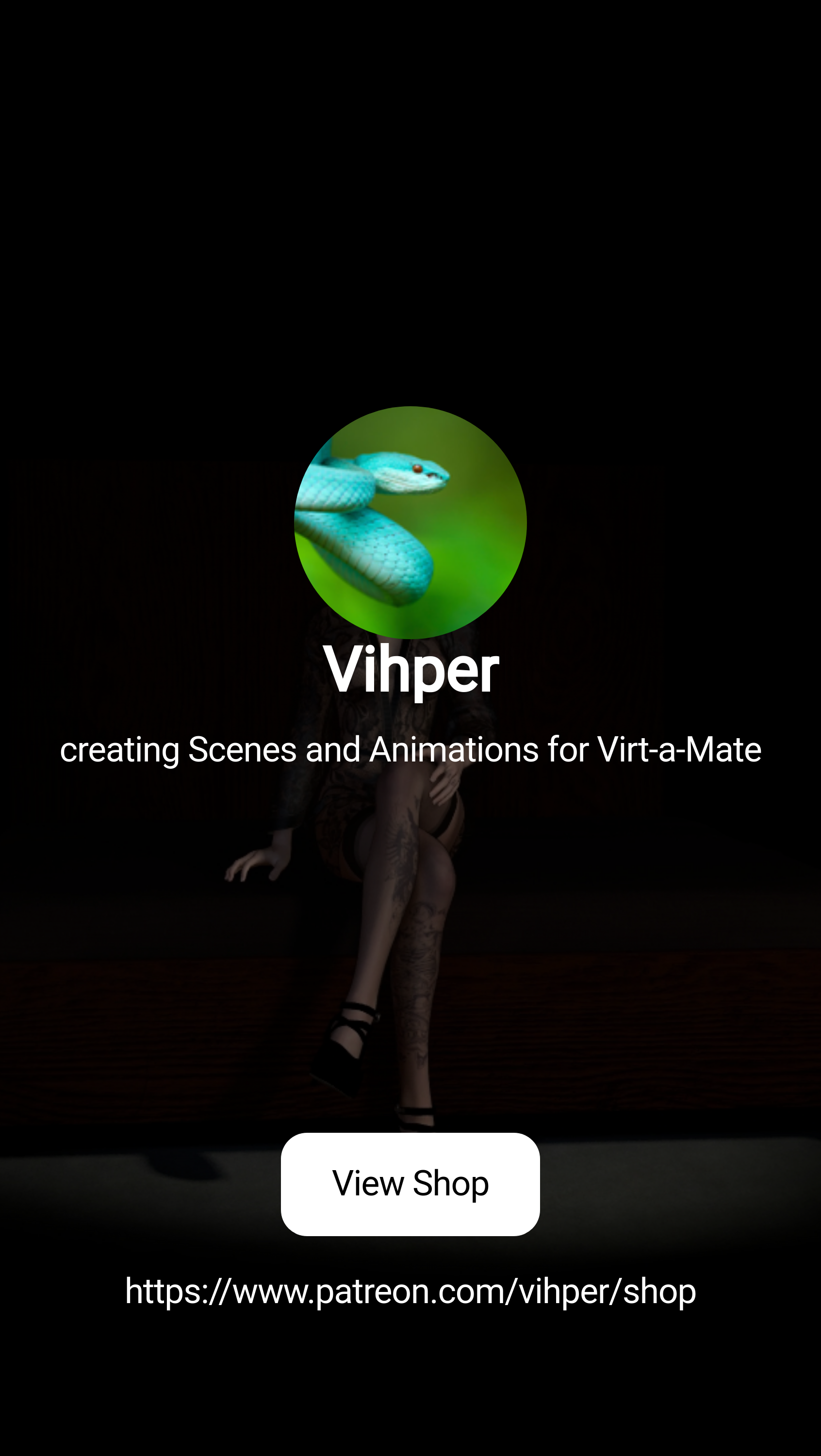 Vihper | creating Scenes and Animations for Virt-a-Mate | Patreon