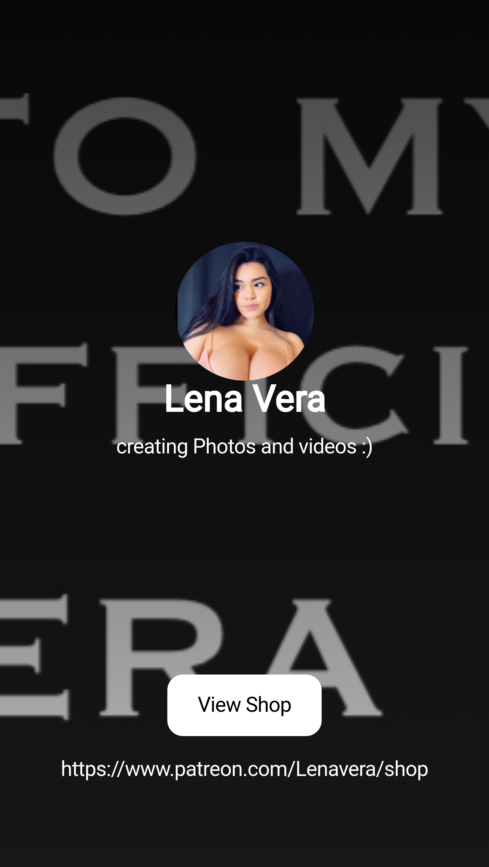 Lena Vera | creating Photos and videos :) | Patreon