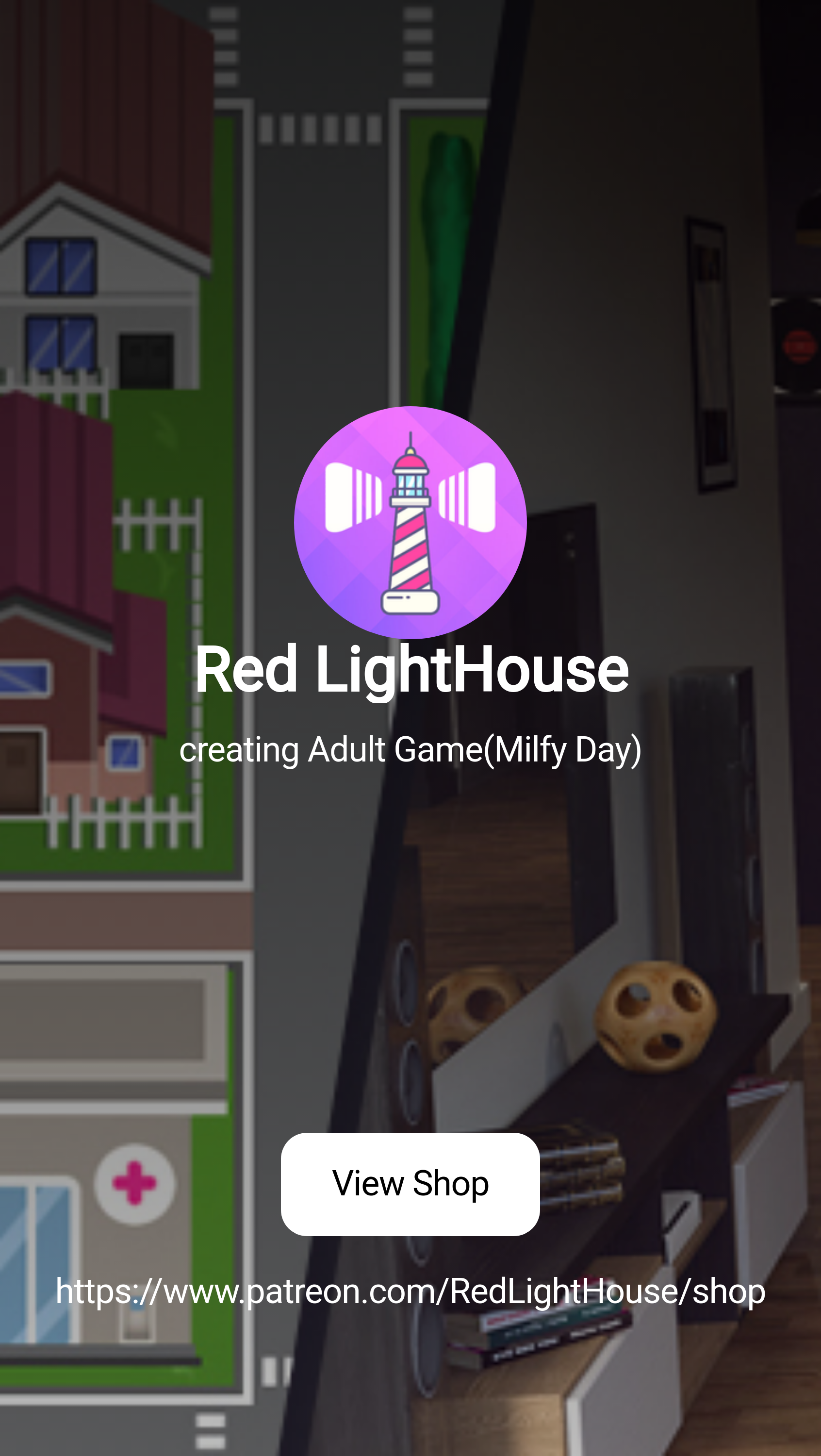 Red LightHouse | creating Adult Game(Milfy Day) | Patreon