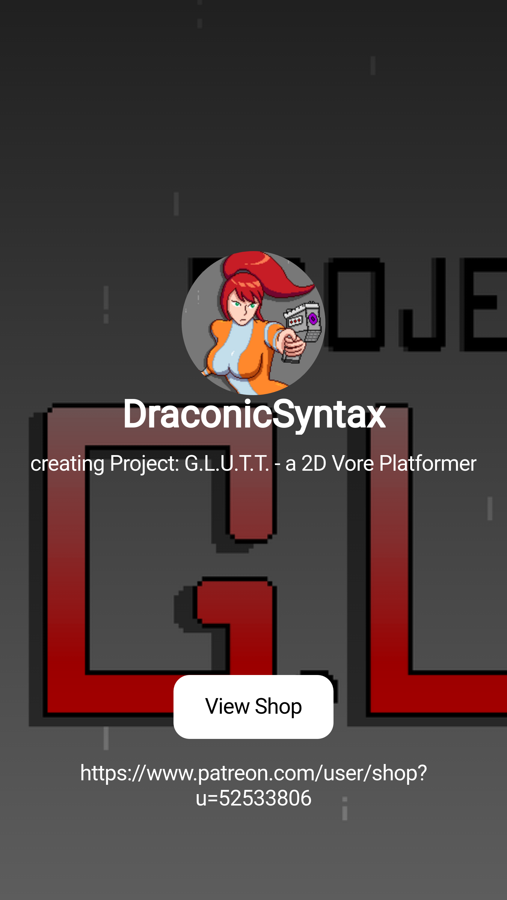 DraconicSyntax | creating Project: G.L.U.T.T. - a 2D Vore Platformer |  Patreon