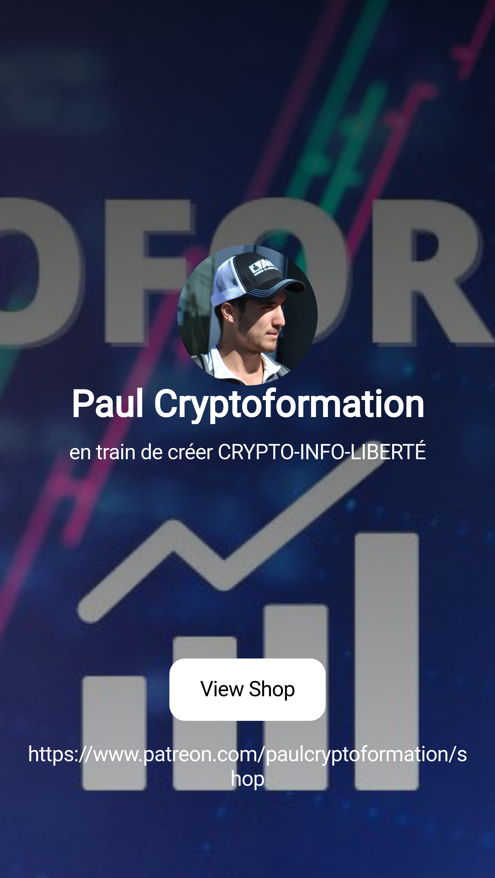 Paul Cryptoformation | en train de créer CRYPTO-INFO-LIBERTÉ | Patreon